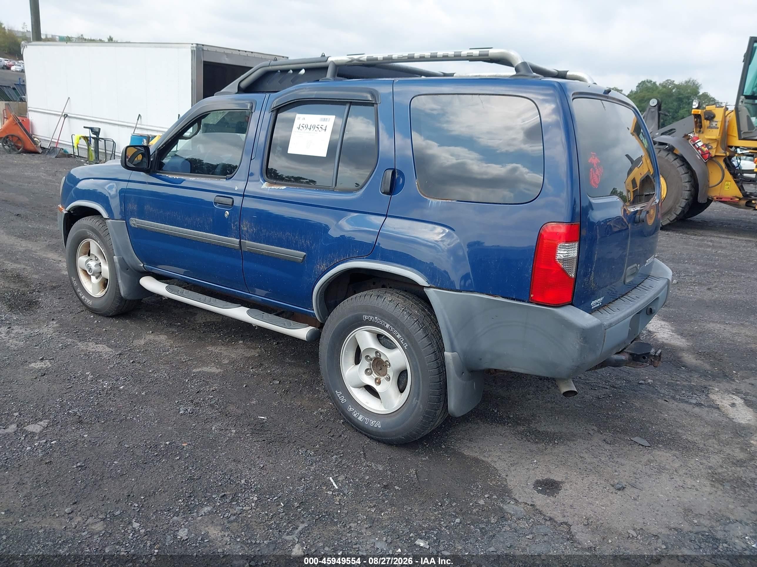2003 Nissan Xterra Xe Blue vin: 5N1ED28Y53C661067