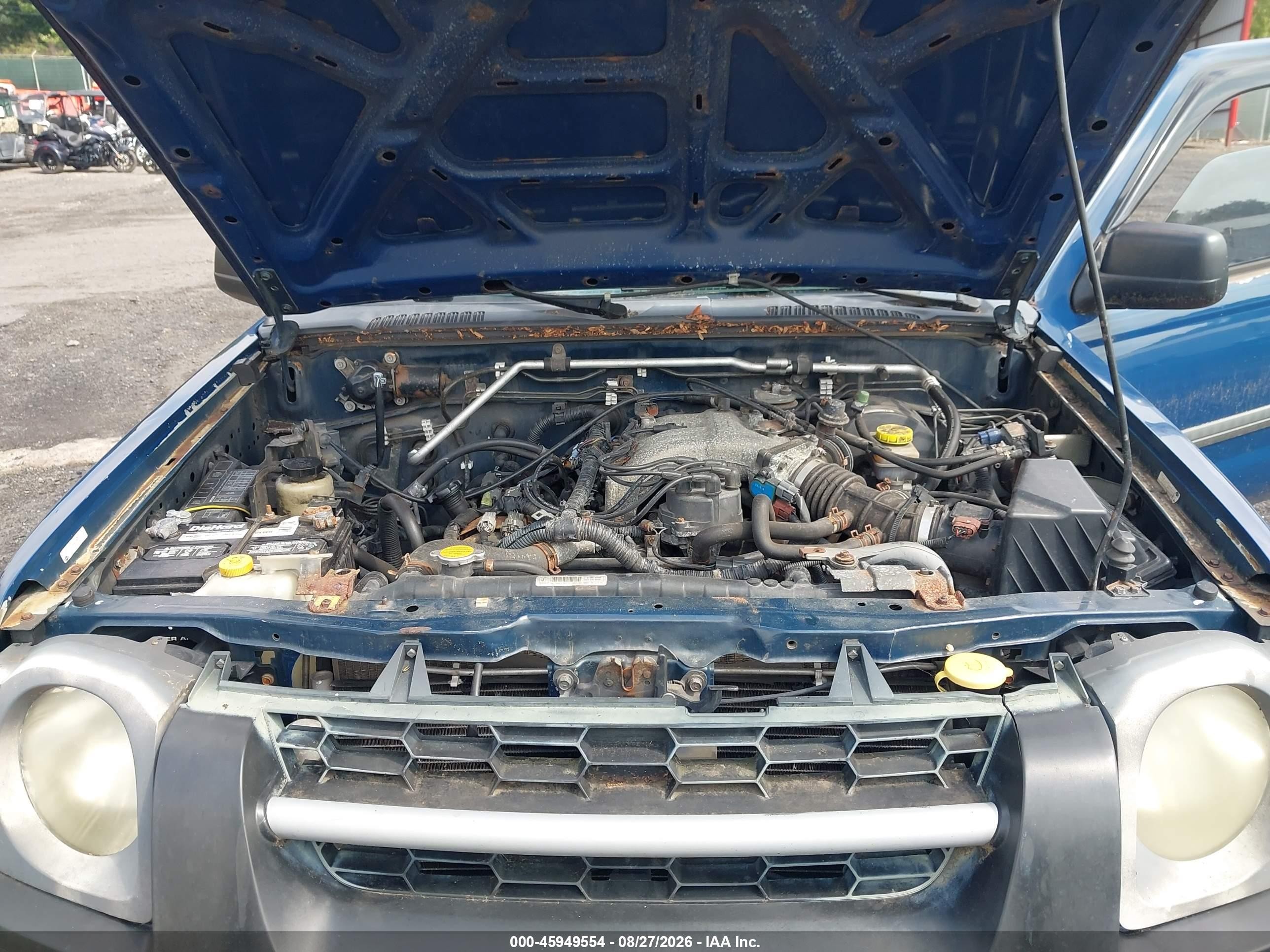 2003 Nissan Xterra Xe Blue vin: 5N1ED28Y53C661067