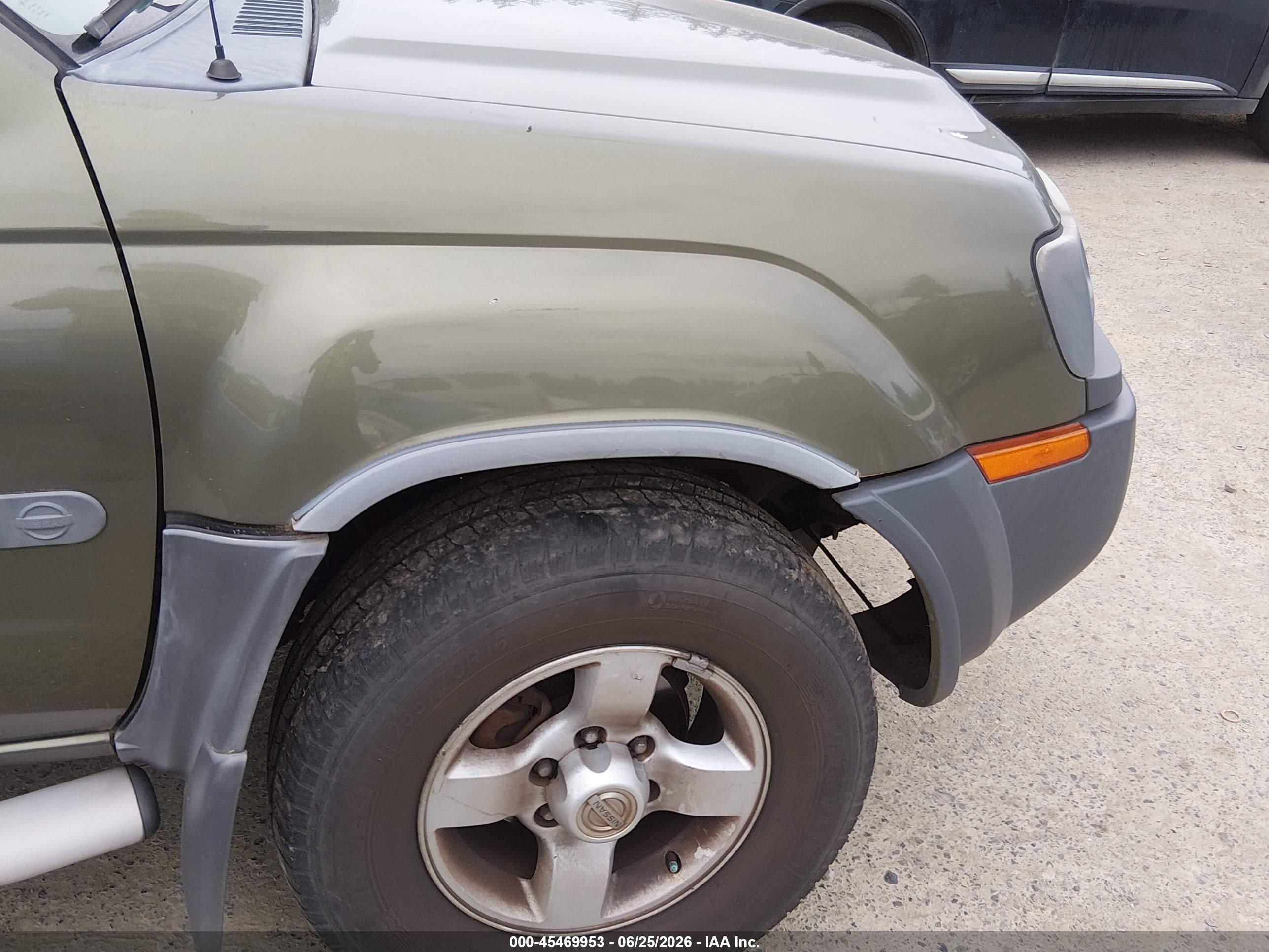2004 Nissan Xterra Xe Green vin: 5N1ED28Y54C644965