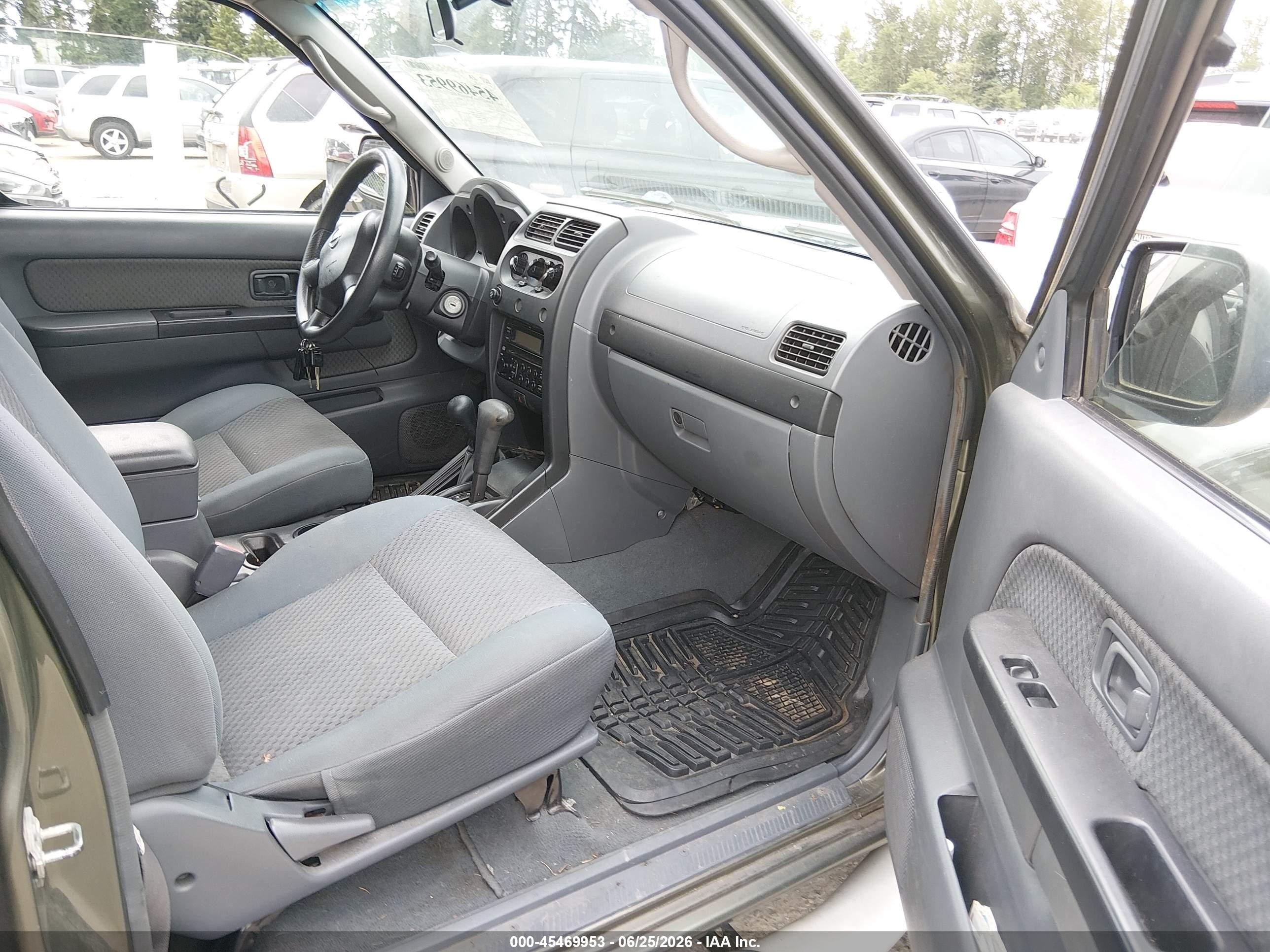 2004 Nissan Xterra Xe Green vin: 5N1ED28Y54C644965