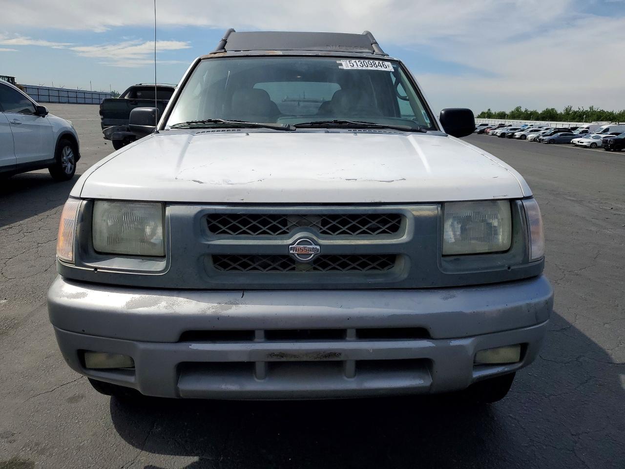 2000 Nissan Xterra Xe-v6 Белый vin: 5N1ED28Y5YC509684