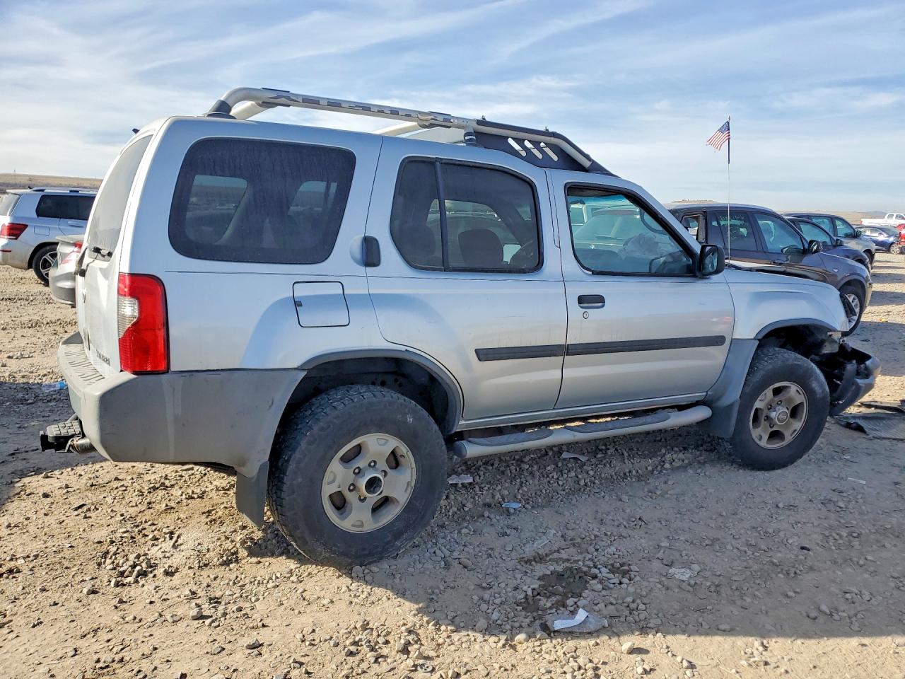 2000 Nissan Xterra Xe-v6 Серебряный vin: 5N1ED28Y5YC601989