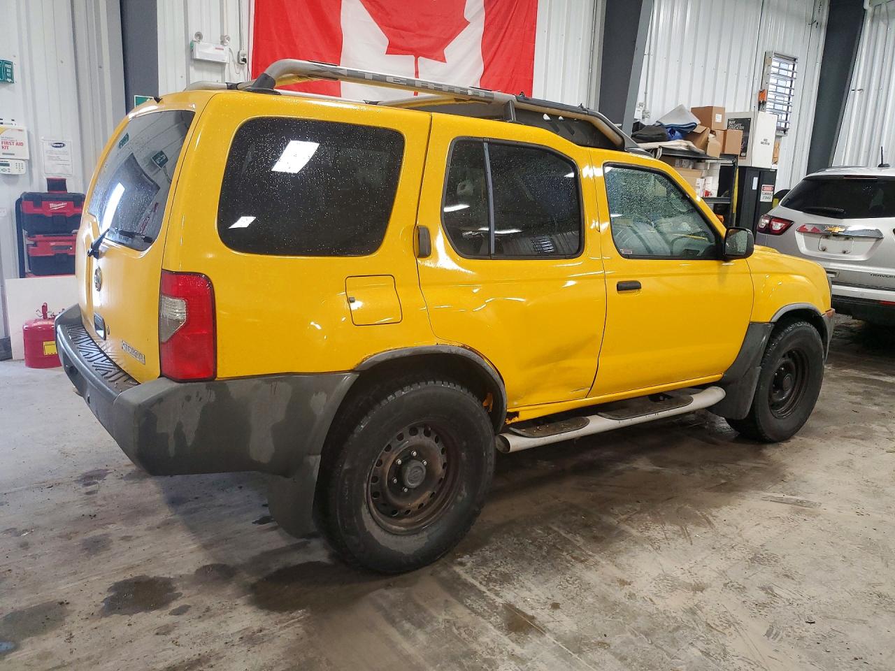 2004 Nissan Xterra Se Желтый vin: 5N1ED28Y64C619539