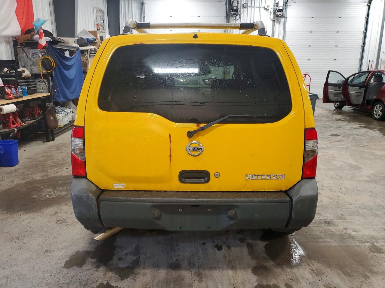 2004 Nissan Xterra Se Желтый vin: 5N1ED28Y64C619539