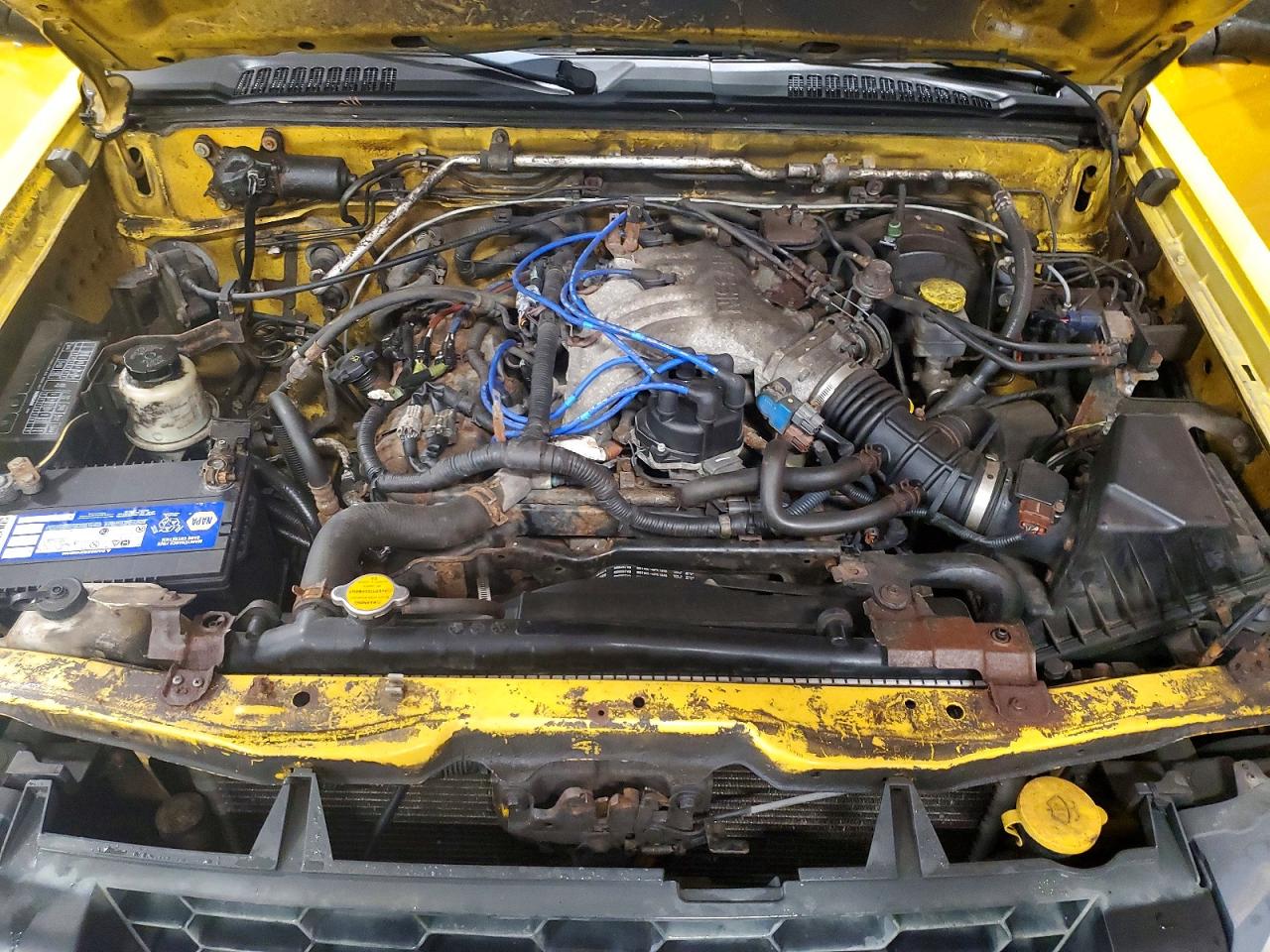 2004 Nissan Xterra Se Желтый vin: 5N1ED28Y64C619539