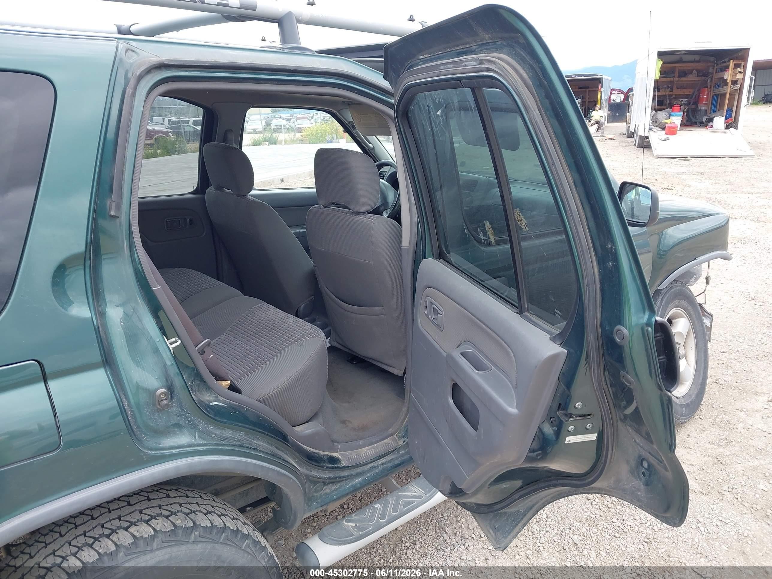 2001 Nissan Xterra Se Green vin: 5N1ED28Y71C527884