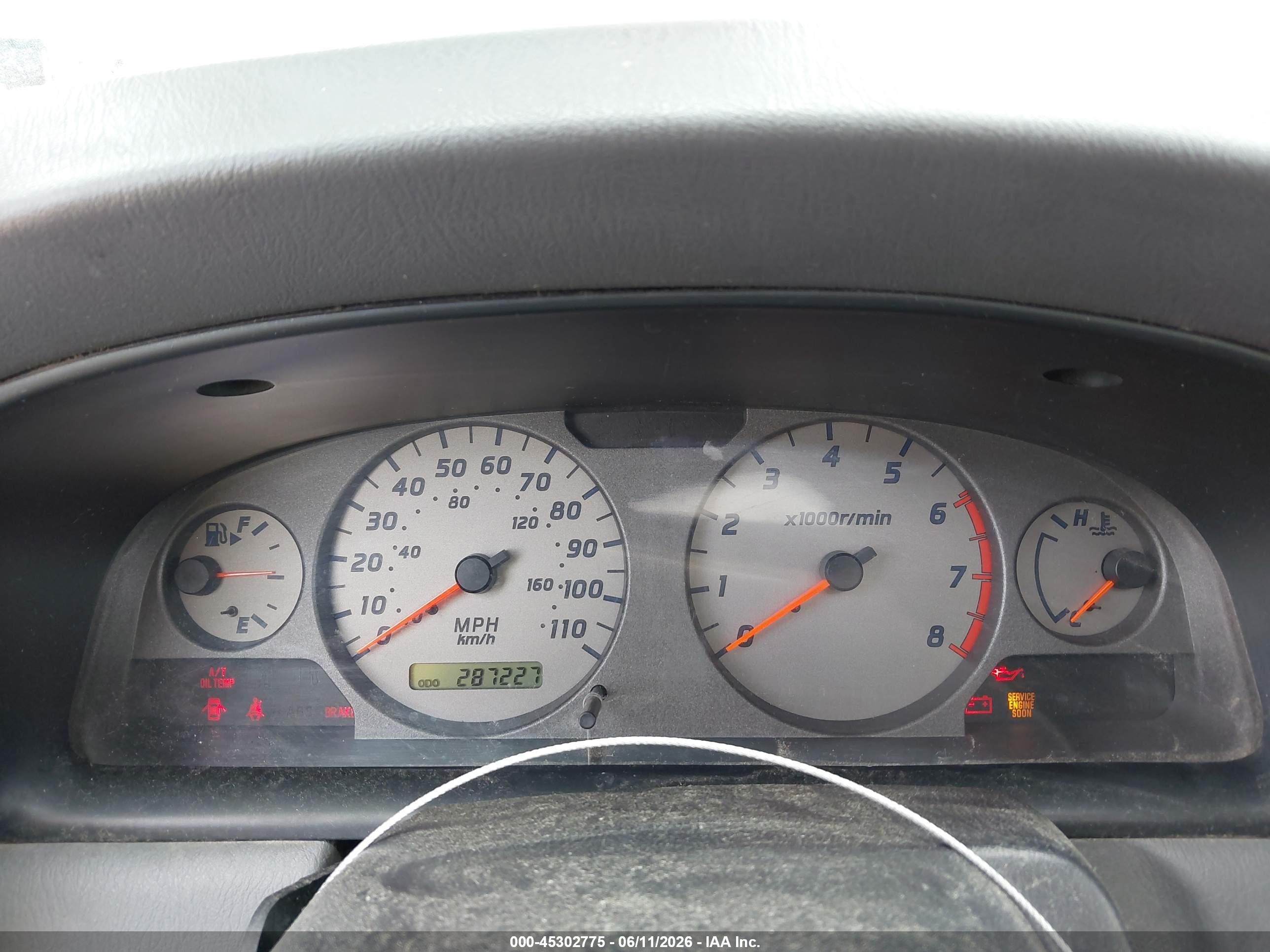 2001 Nissan Xterra Se Green vin: 5N1ED28Y71C527884