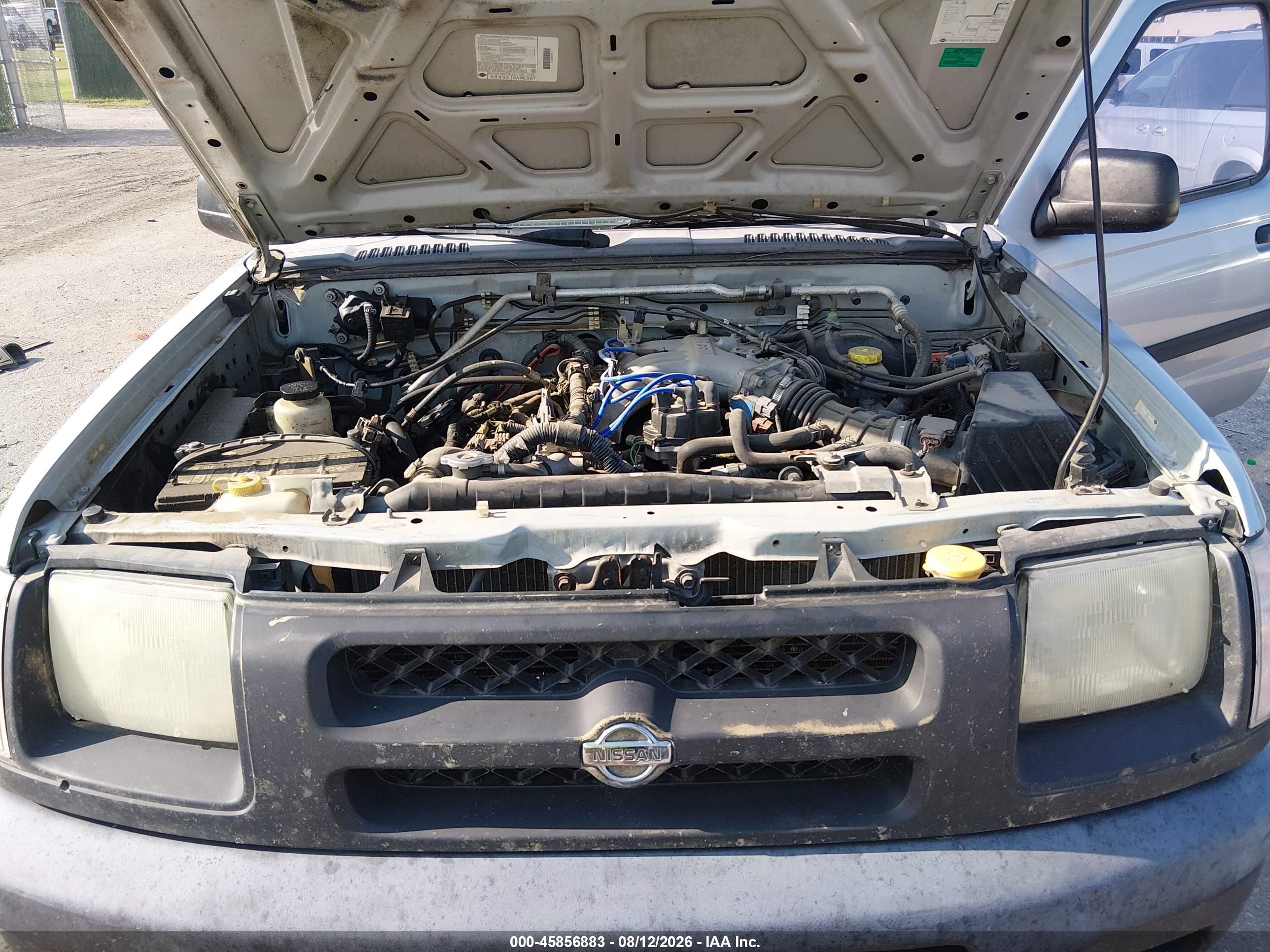 2001 Nissan Xterra Xe Gray vin: 5N1ED28Y71C585171