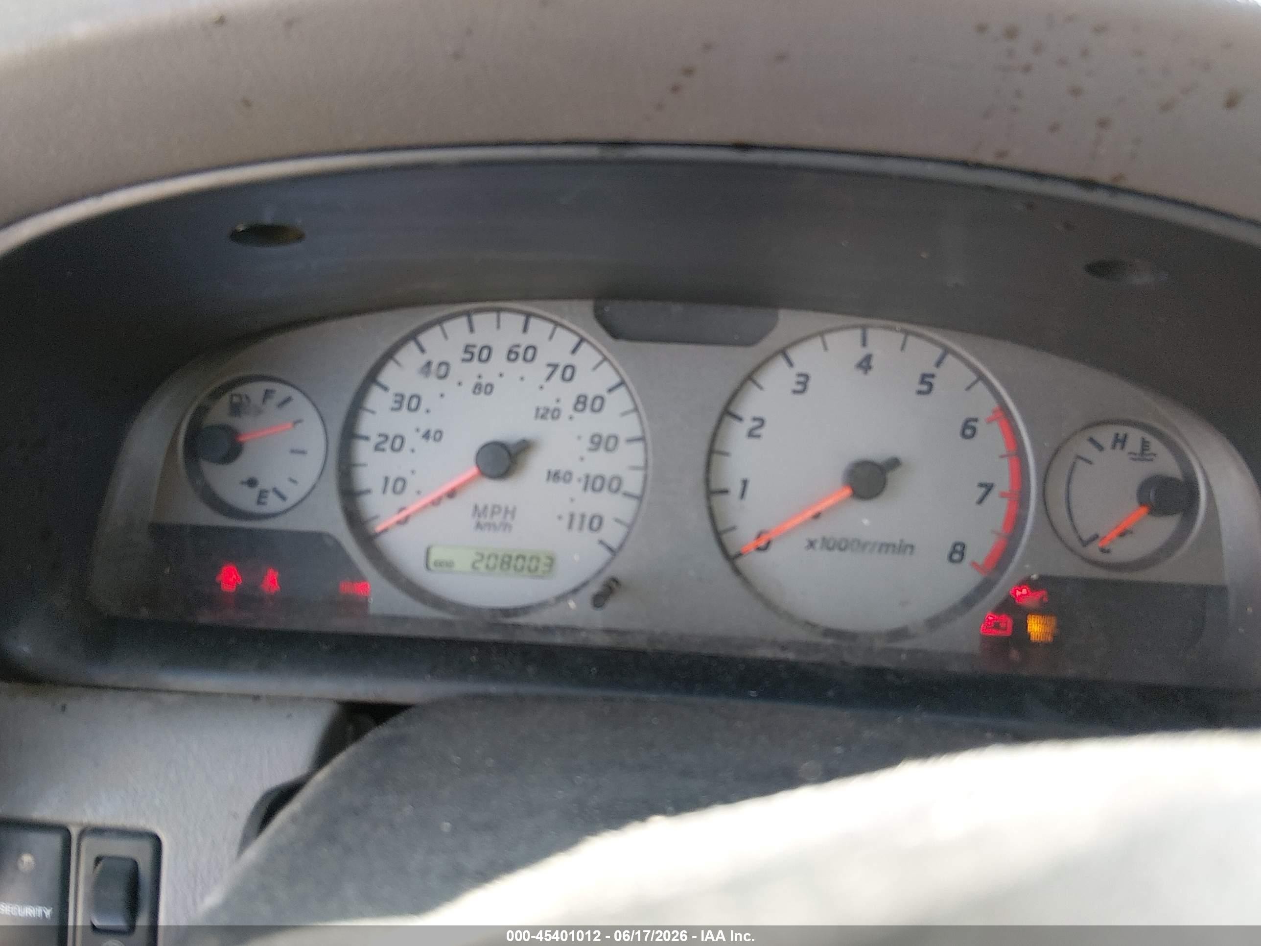 2001 Nissan Xterra Se Green vin: 5N1ED28Y71C588569
