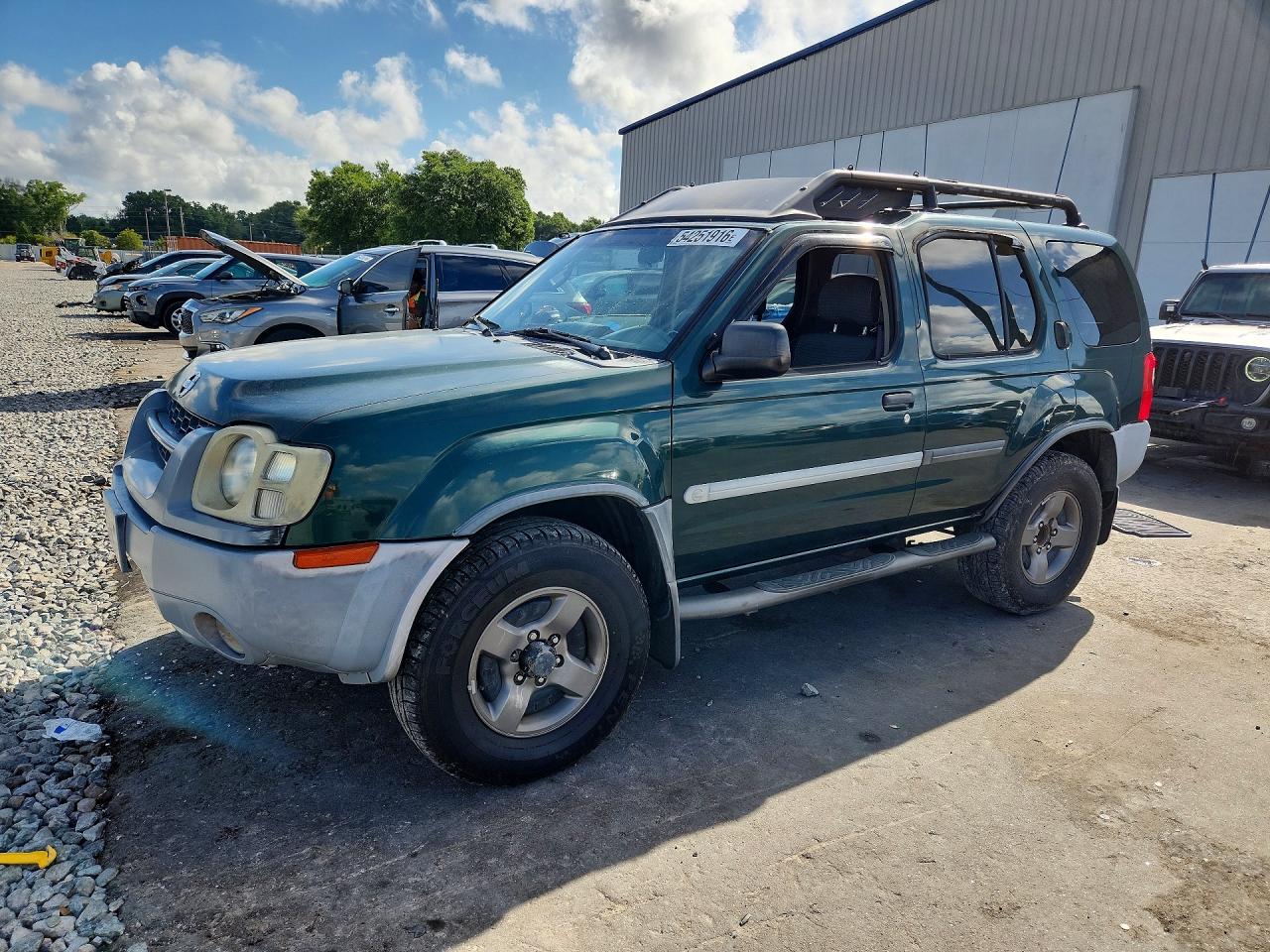 2002 Nissan Xterra Xe-v6 Зеленый vin: 5N1ED28Y72C578285