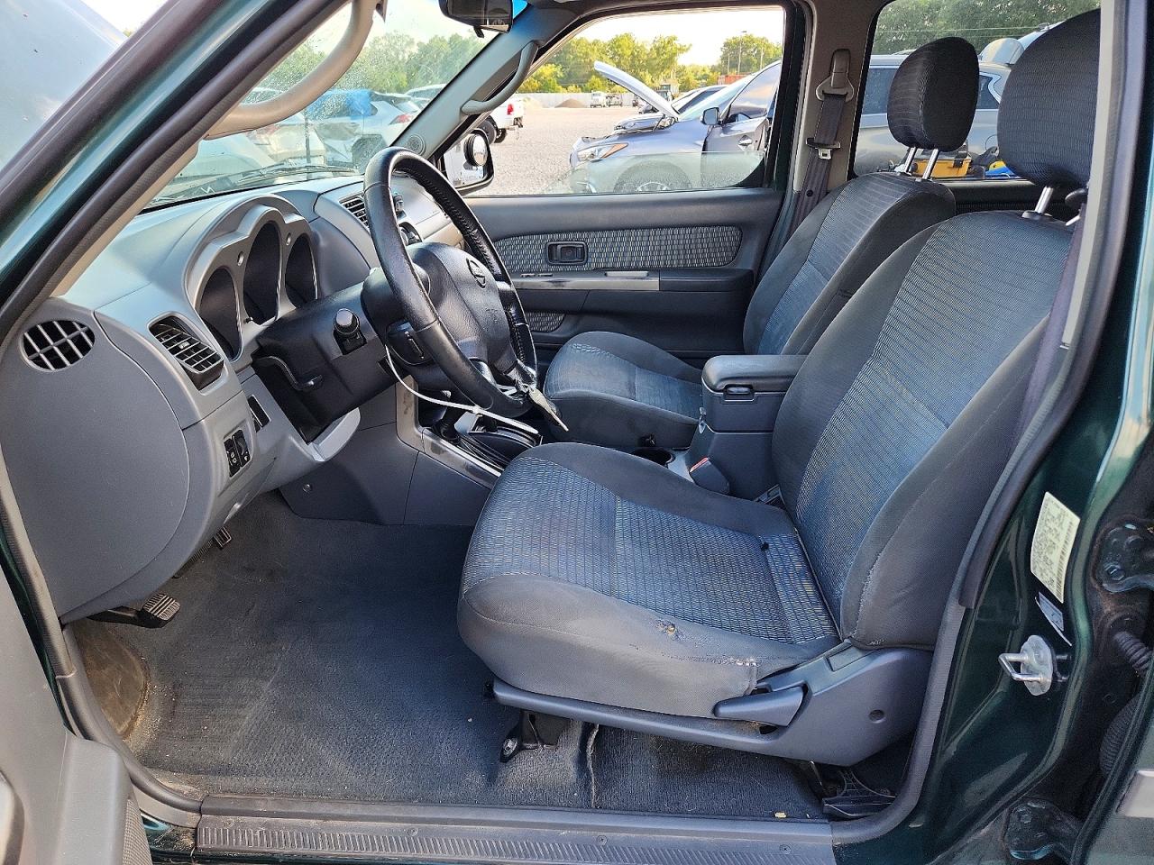 2002 Nissan Xterra Xe-v6 Зеленый vin: 5N1ED28Y72C578285