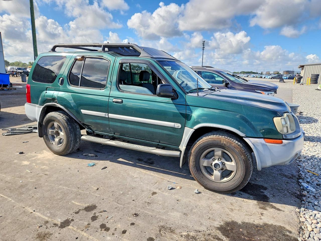 2002 Nissan Xterra Xe-v6 Зеленый vin: 5N1ED28Y72C578285