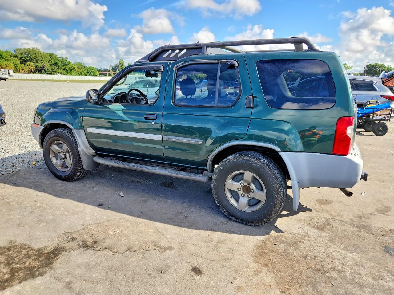 2002 Nissan Xterra Xe-v6 Зеленый vin: 5N1ED28Y72C578285