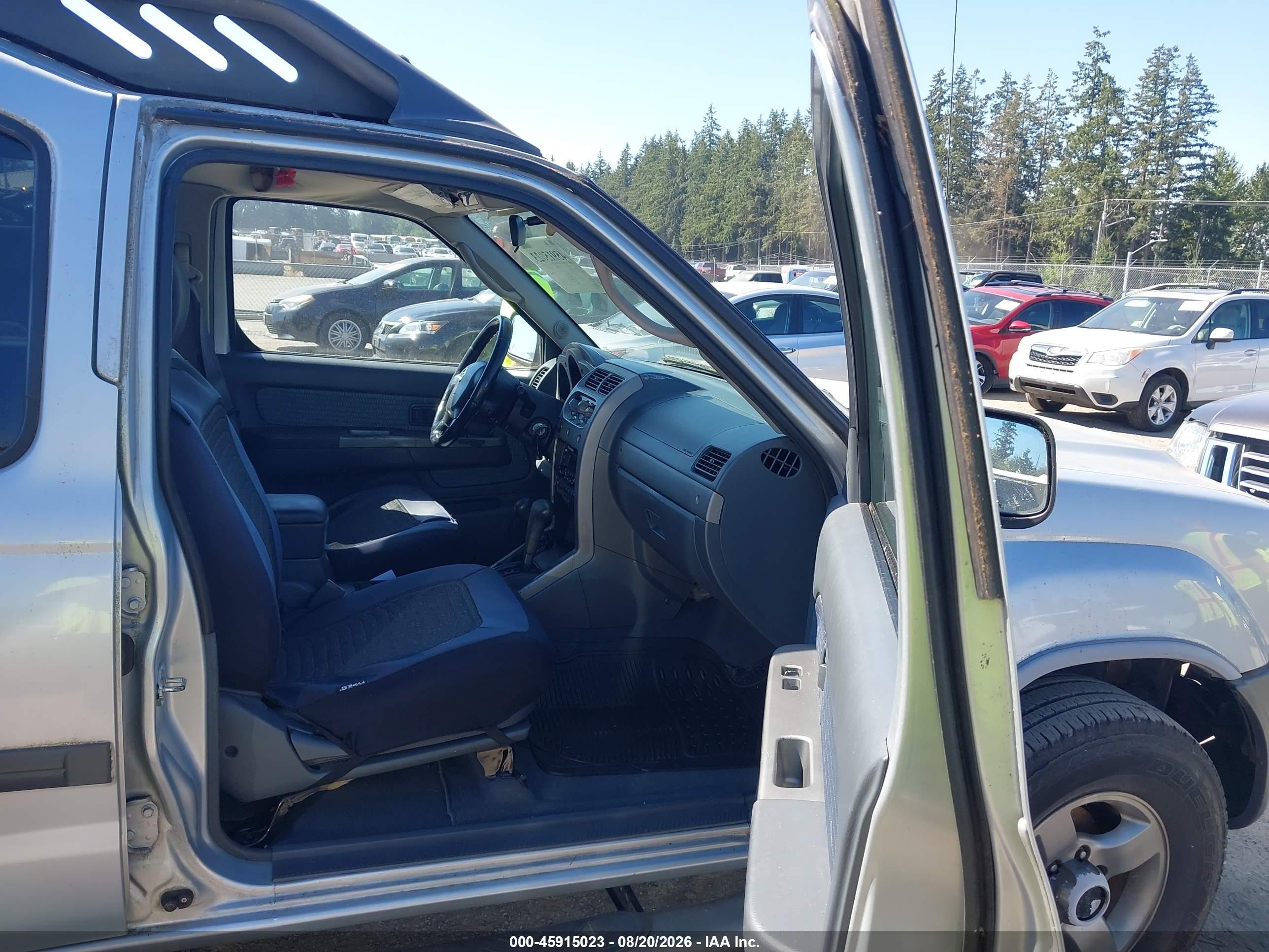 2003 Nissan Xterra Se Silver vin: 5N1ED28Y73C643878