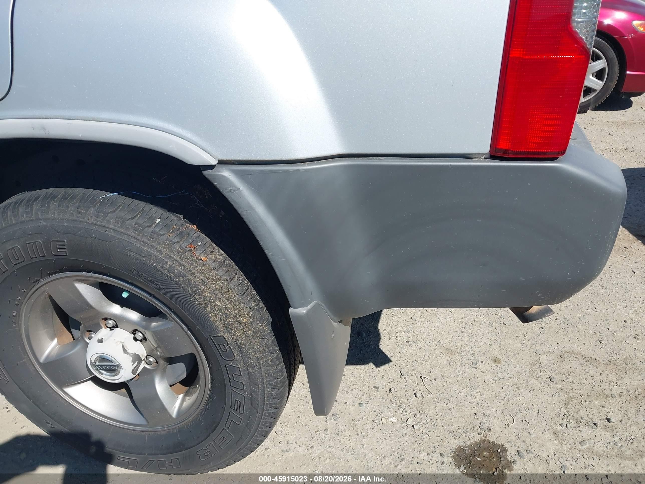 2003 Nissan Xterra Se Silver vin: 5N1ED28Y73C643878