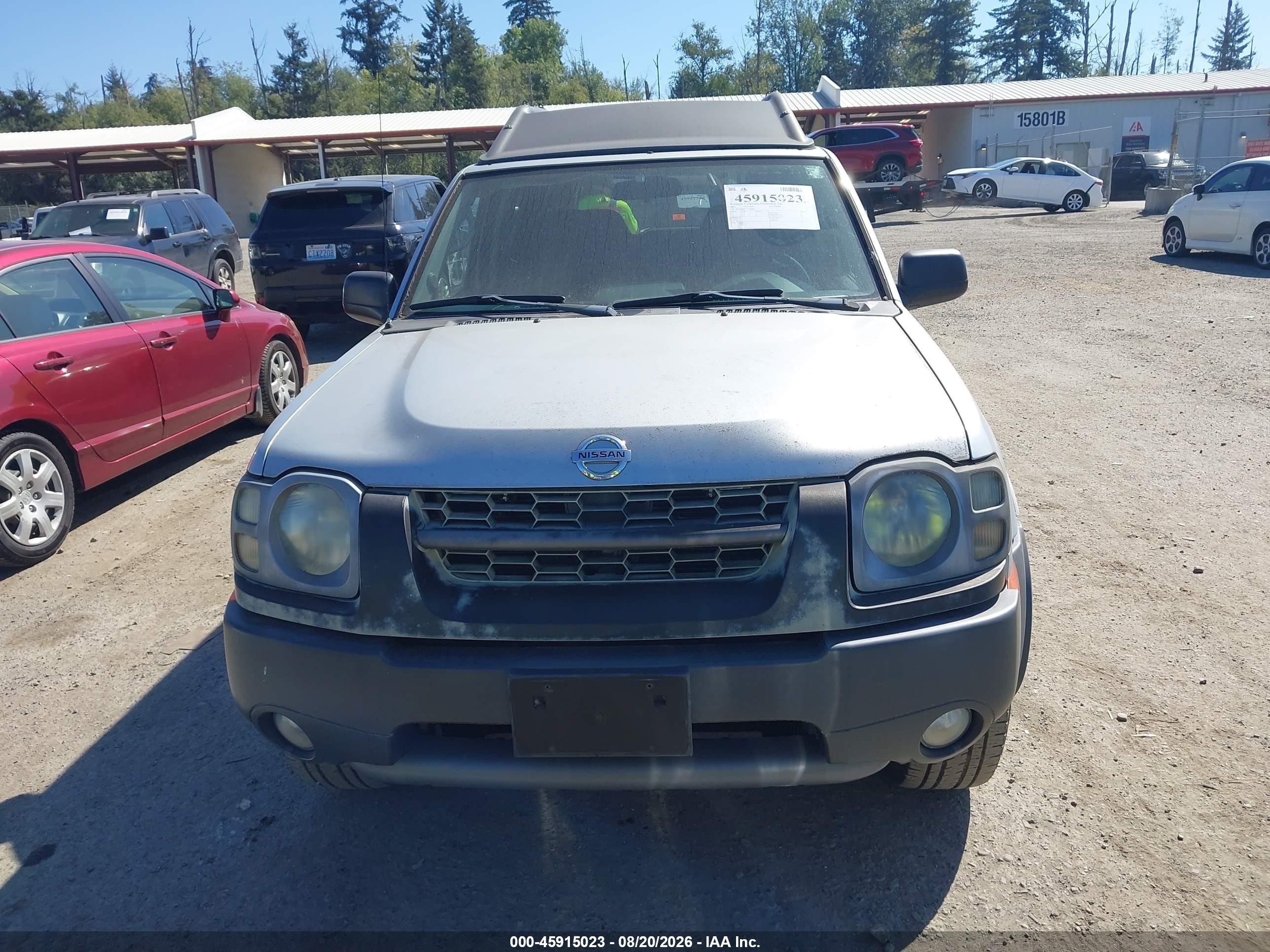 2003 Nissan Xterra Se Silver vin: 5N1ED28Y73C643878