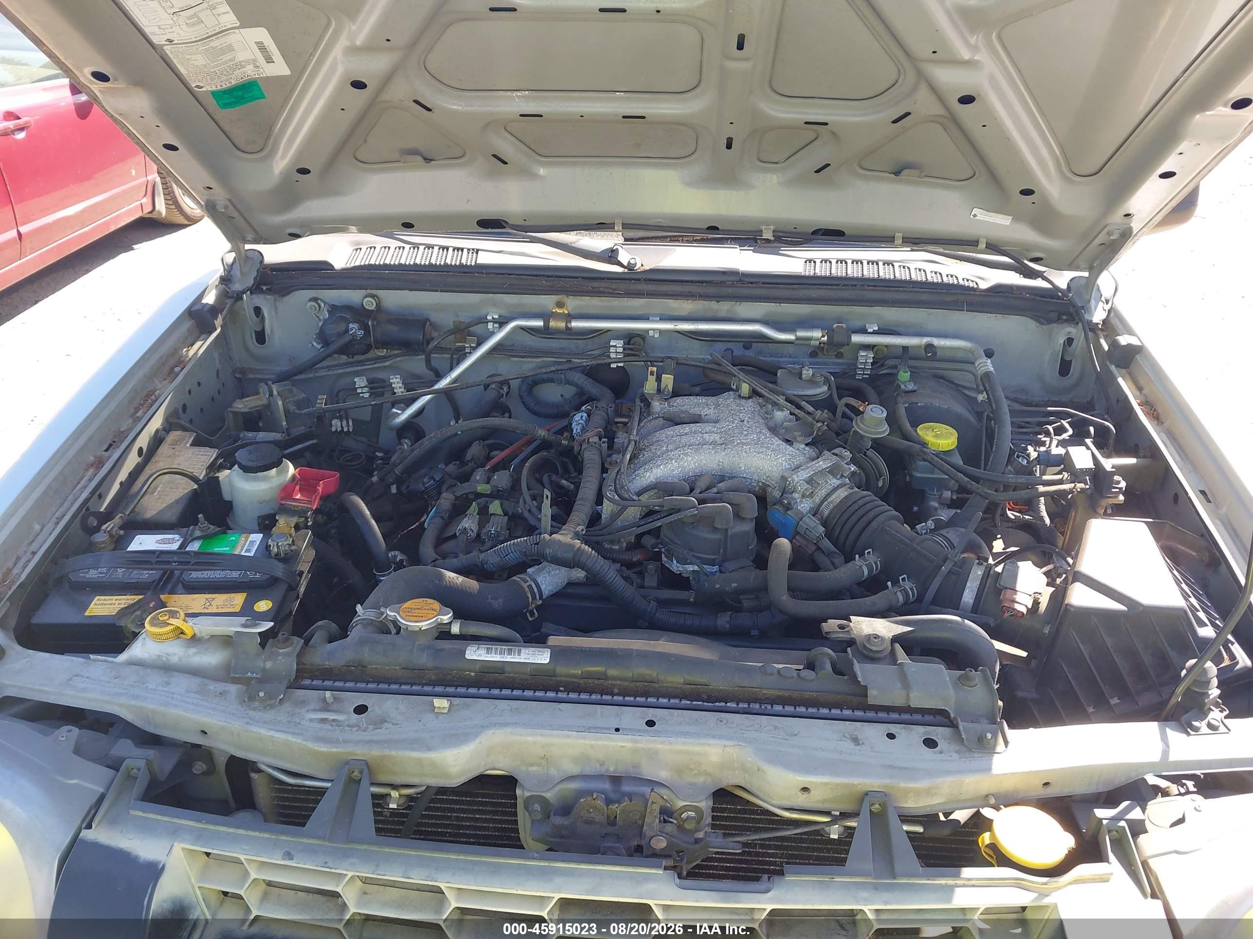 2003 Nissan Xterra Se Silver vin: 5N1ED28Y73C643878