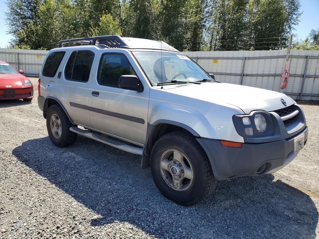 2004 Nissan Xterra Xe Silver vin: 5N1ED28Y74C653280