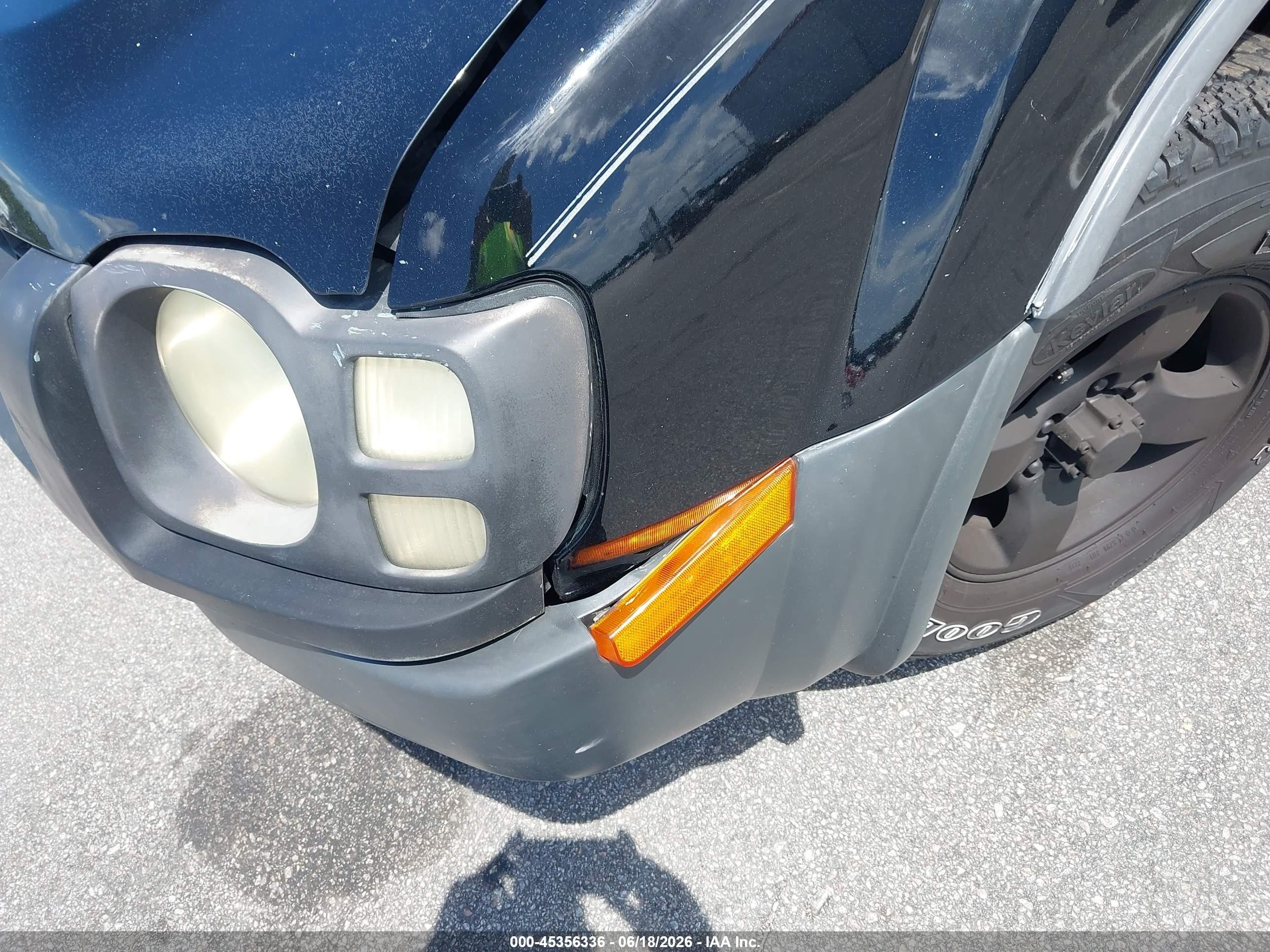 2004 Nissan Xterra Xe Black vin: 5N1ED28Y74C662402