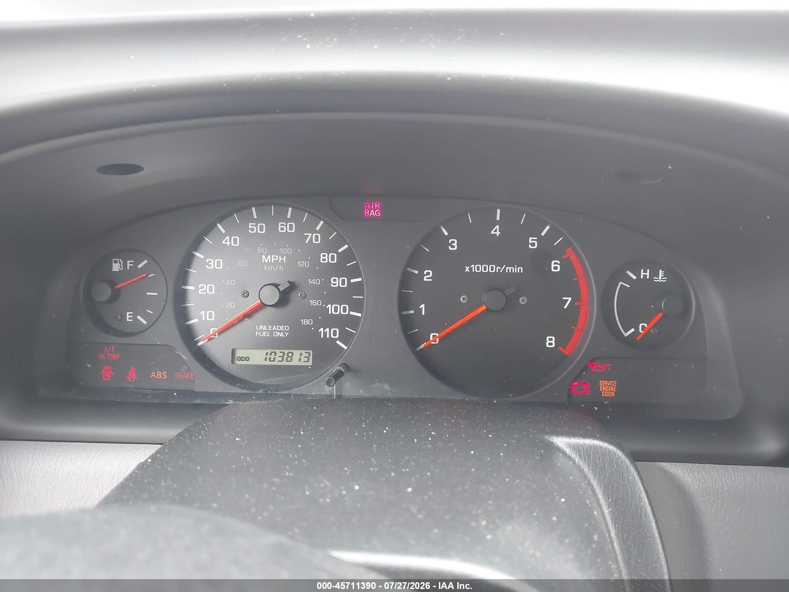 2000 Nissan Xterra Se/xe Red vin: 5N1ED28Y7YC547952