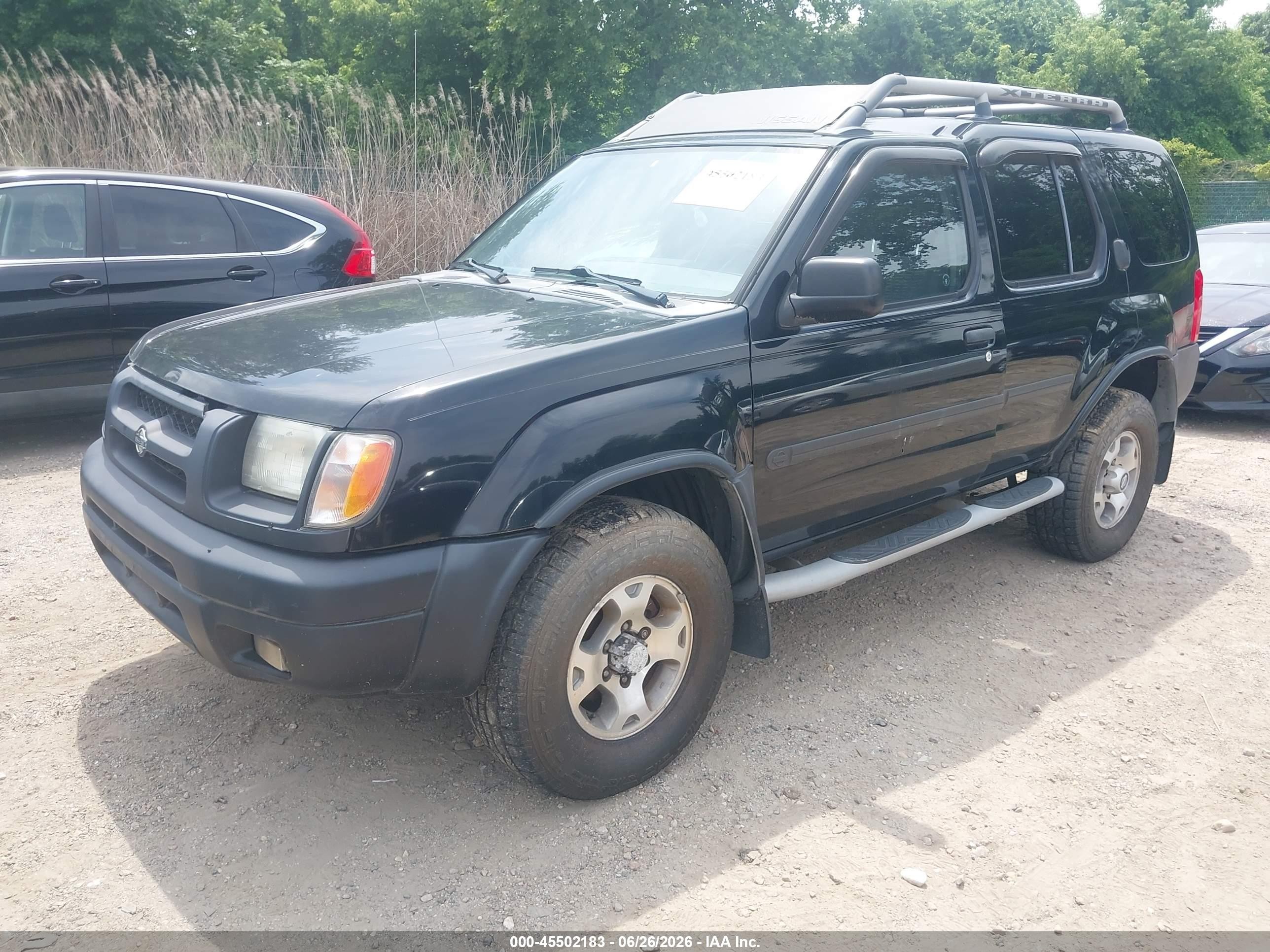 2000 Nissan Xterra Se/xe Black vin: 5N1ED28Y7YC609883