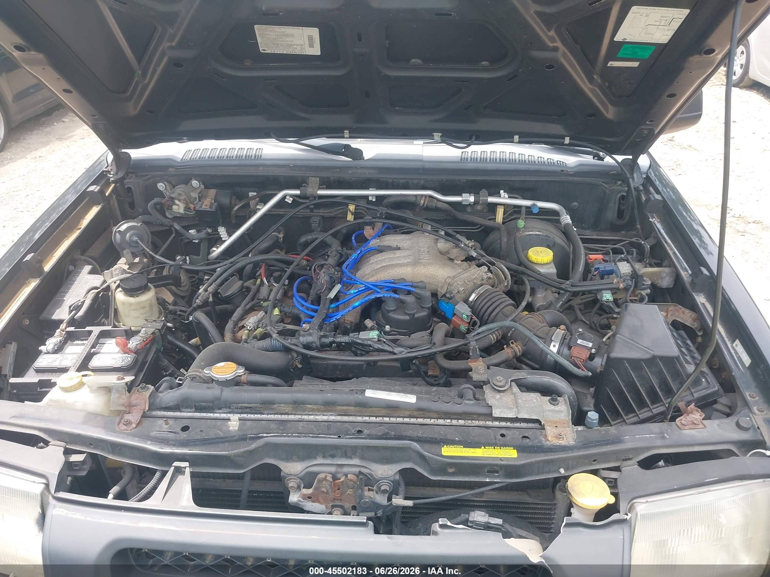 2000 Nissan Xterra Se/xe Black vin: 5N1ED28Y7YC609883