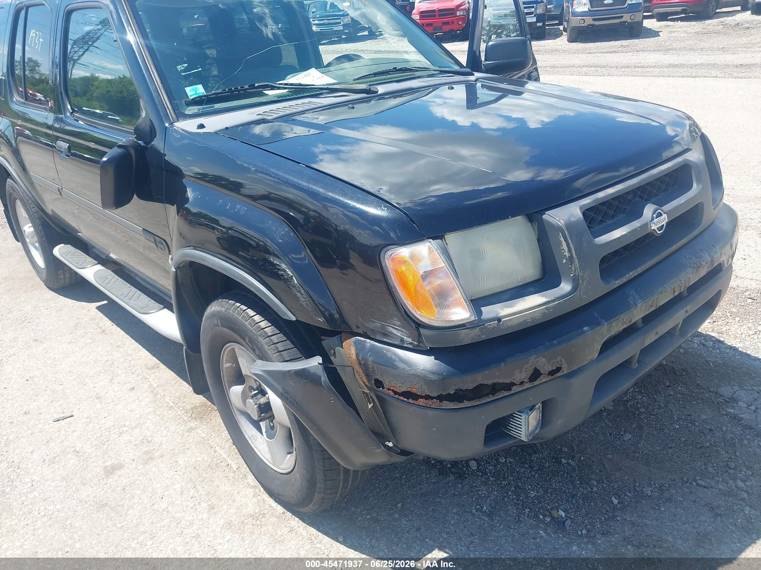 2001 Nissan Xterra Se Gray vin: 5N1ED28Y81C523133