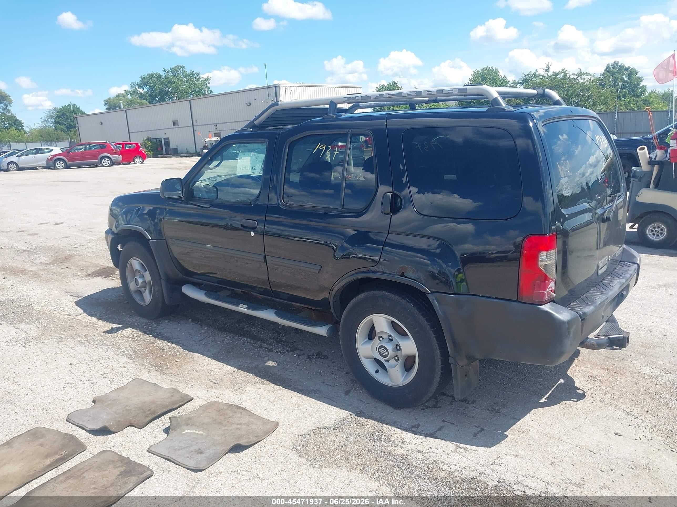 2001 Nissan Xterra Se Gray vin: 5N1ED28Y81C523133