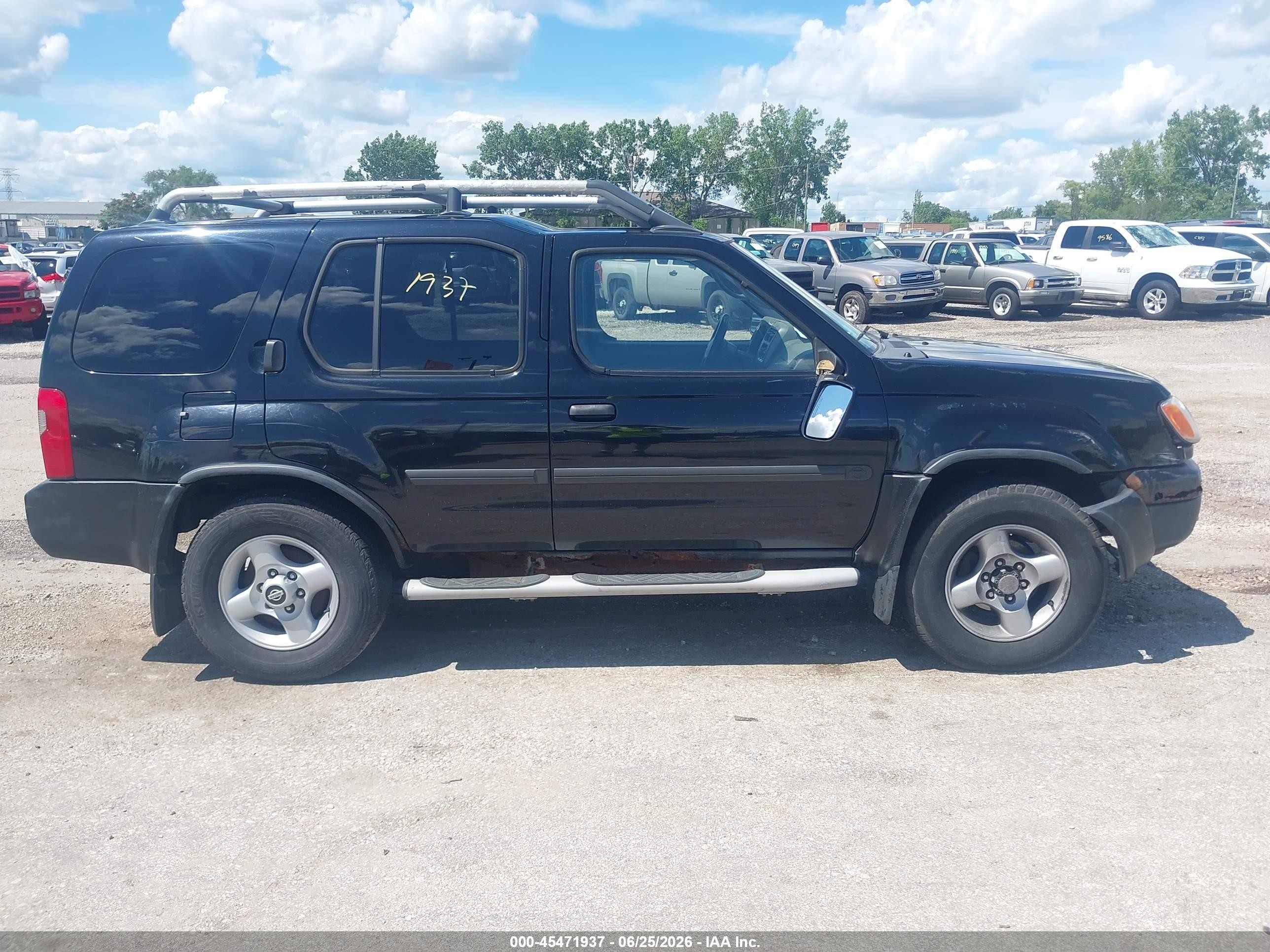 2001 Nissan Xterra Se Gray vin: 5N1ED28Y81C523133