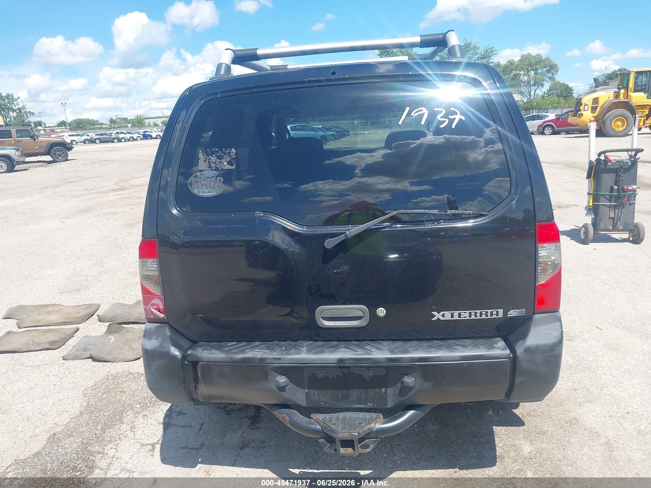 2001 Nissan Xterra Se Gray vin: 5N1ED28Y81C523133