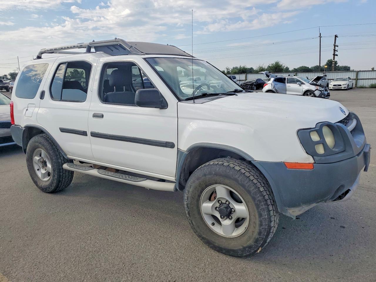 2002 Nissan Xterra Xe-v6 White vin: 5N1ED28Y82C512568