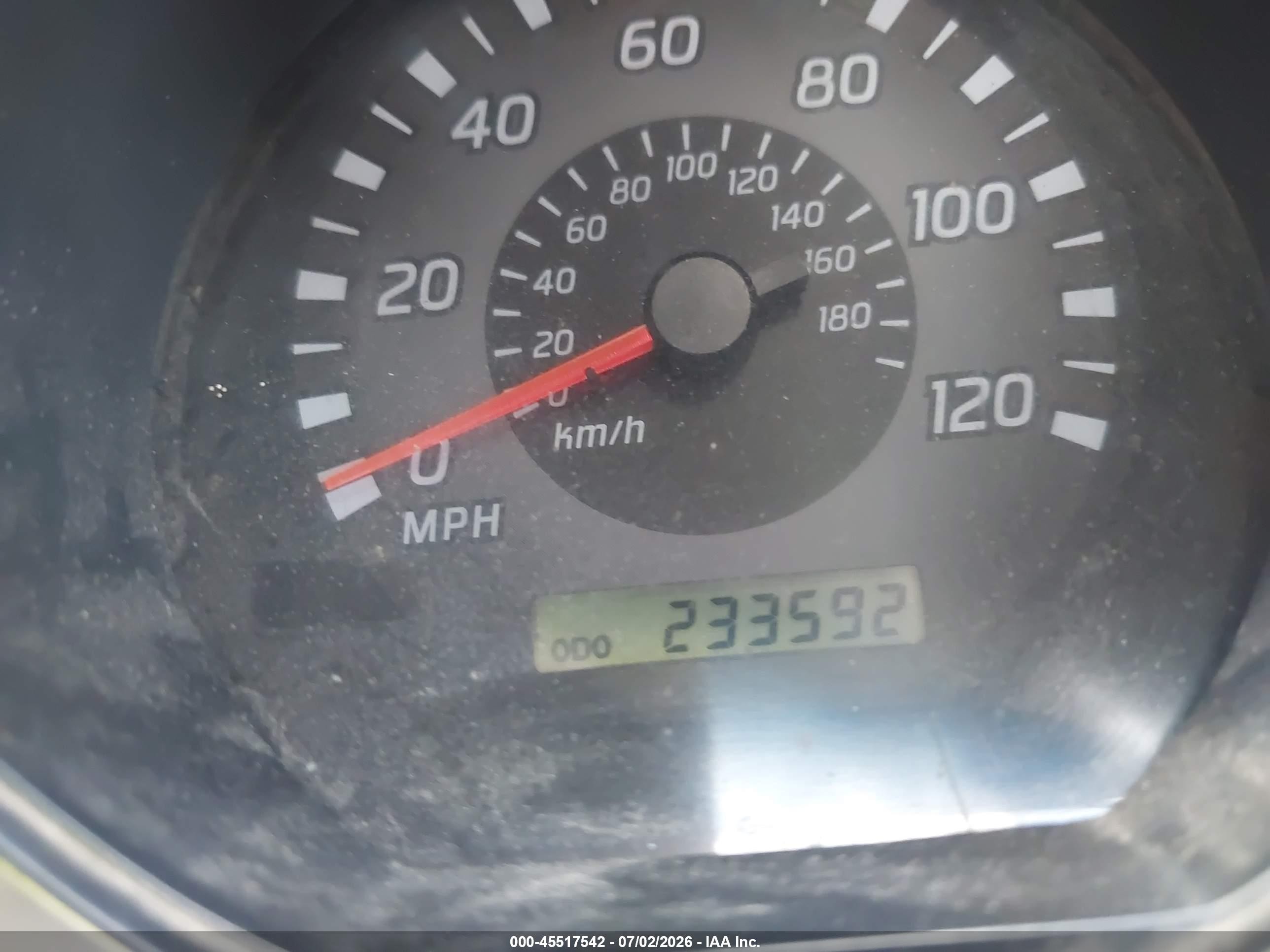2003 Nissan Xterra Xe Silver vin: 5N1ED28Y83C661158