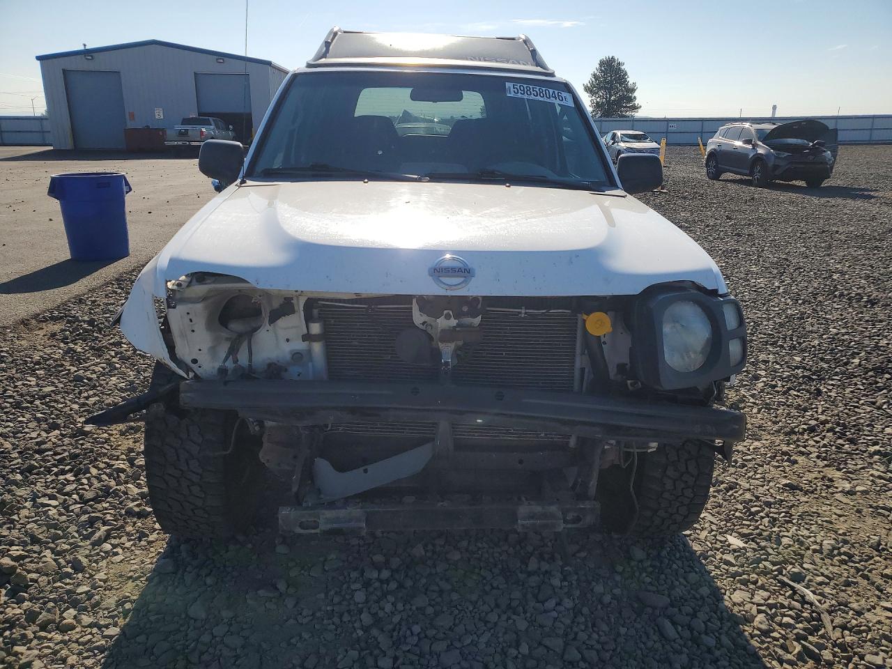 2004 Nissan Xterra Xe White vin: 5N1ED28Y84C626170