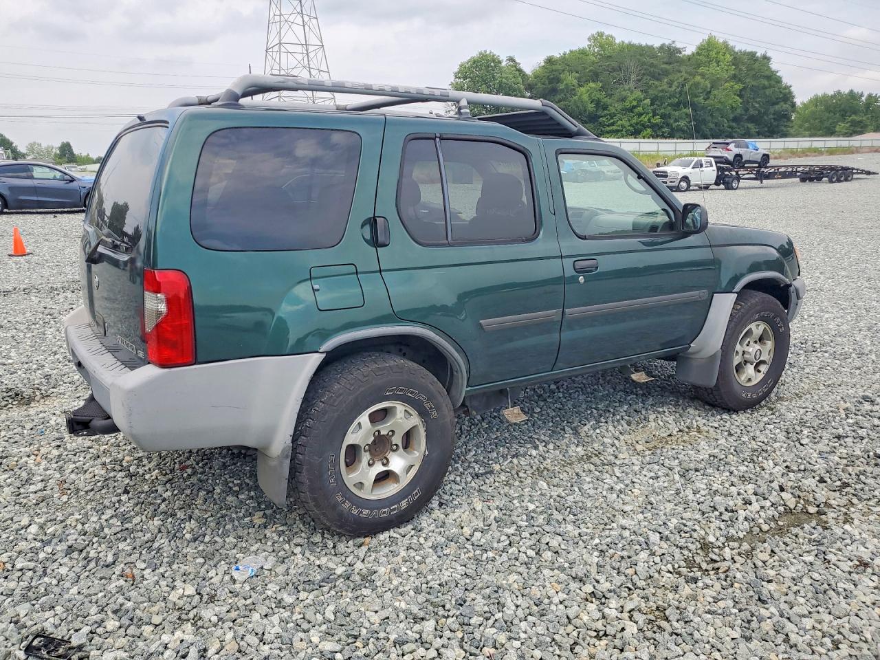 2000 Nissan Xterra Xe-v6 Зеленый vin: 5N1ED28Y8YC562430