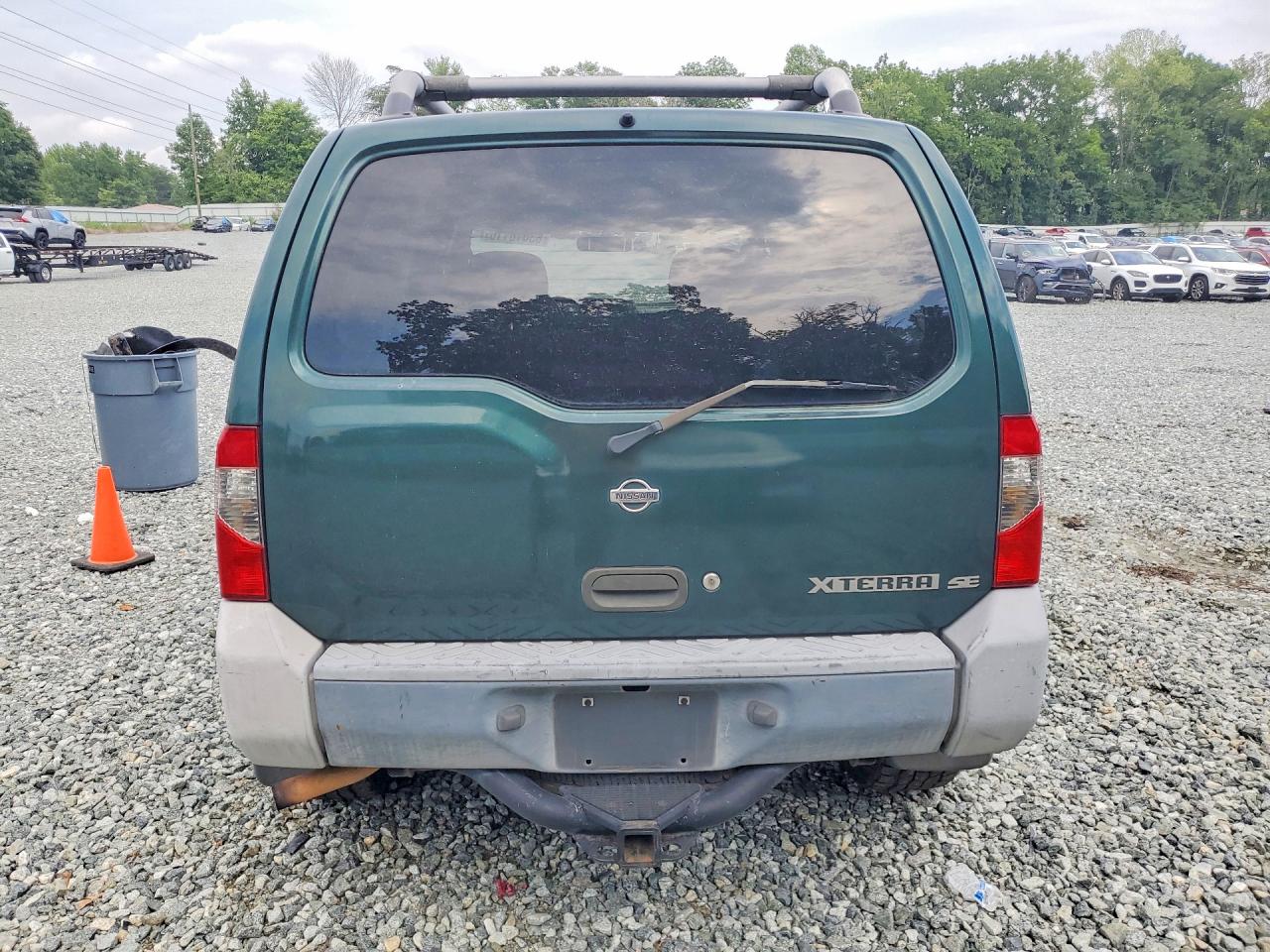 2000 Nissan Xterra Xe-v6 Зеленый vin: 5N1ED28Y8YC562430