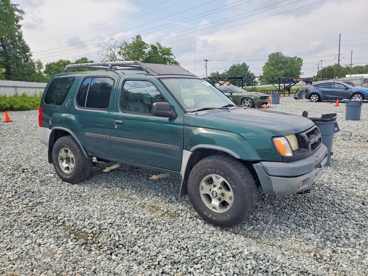 2000 Nissan Xterra Xe-v6 Зеленый vin: 5N1ED28Y8YC562430