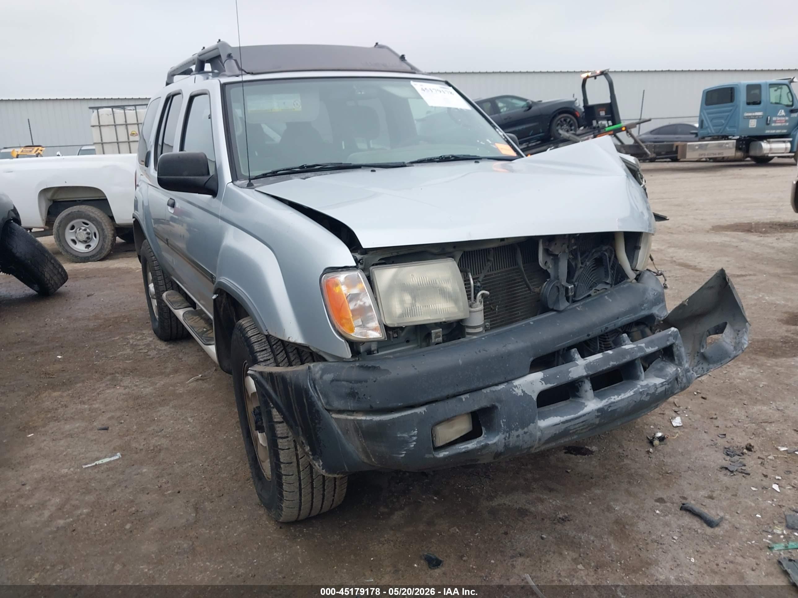 2001 Nissan Xterra Se Silver vin: 5N1ED28Y91C541849