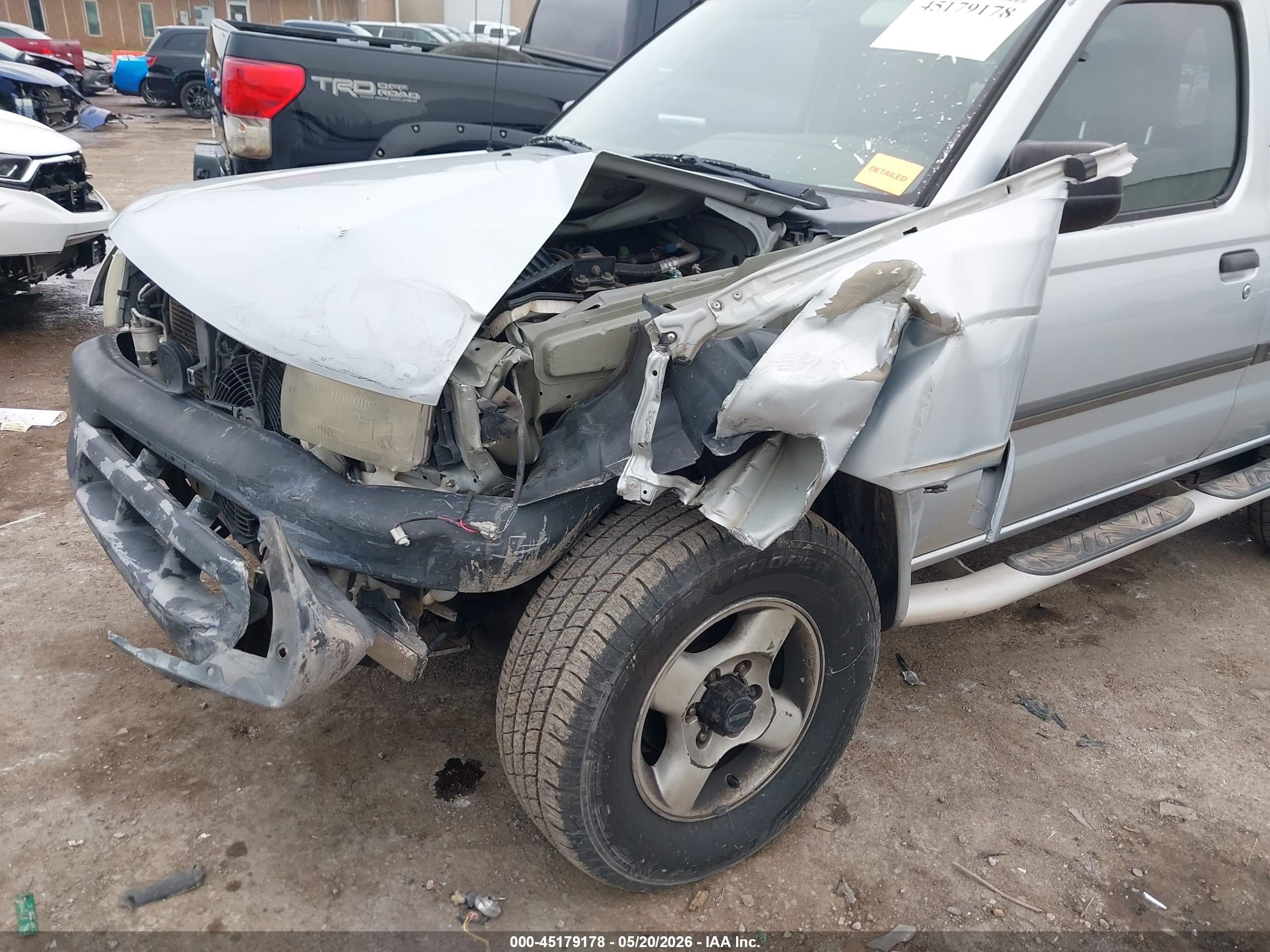2001 Nissan Xterra Se Silver vin: 5N1ED28Y91C541849