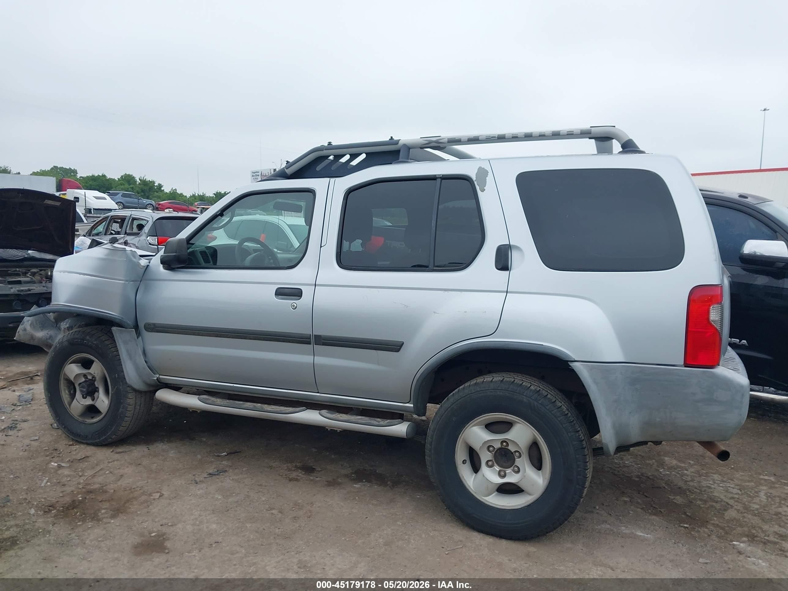 2001 Nissan Xterra Se Silver vin: 5N1ED28Y91C541849