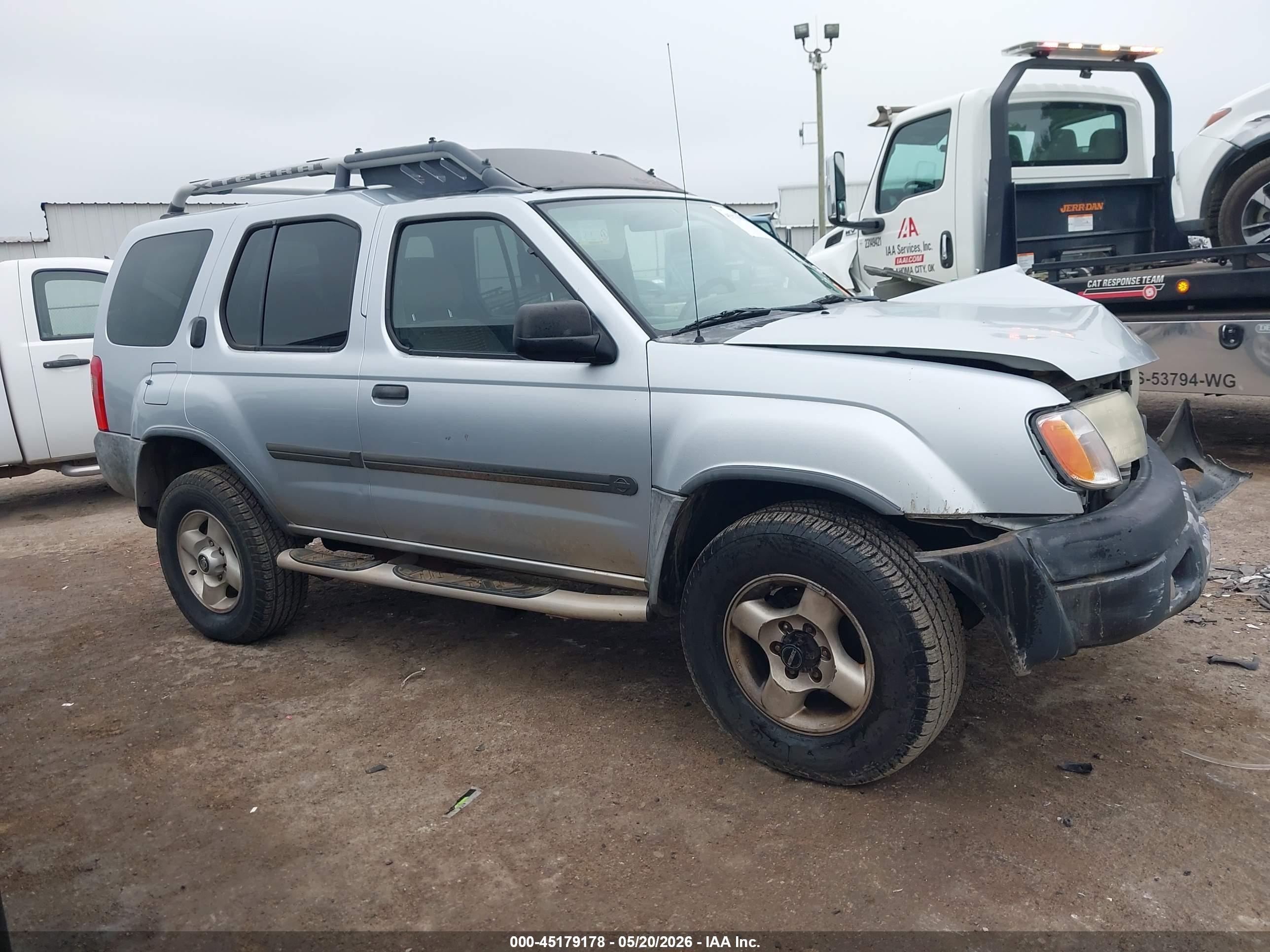 2001 Nissan Xterra Se Silver vin: 5N1ED28Y91C541849