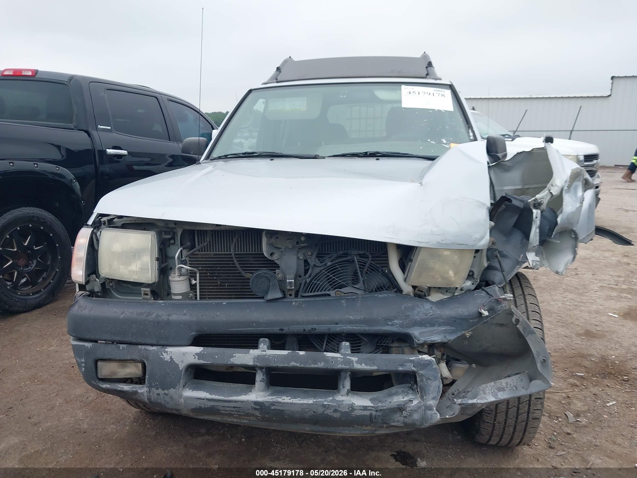 2001 Nissan Xterra Se Silver vin: 5N1ED28Y91C541849