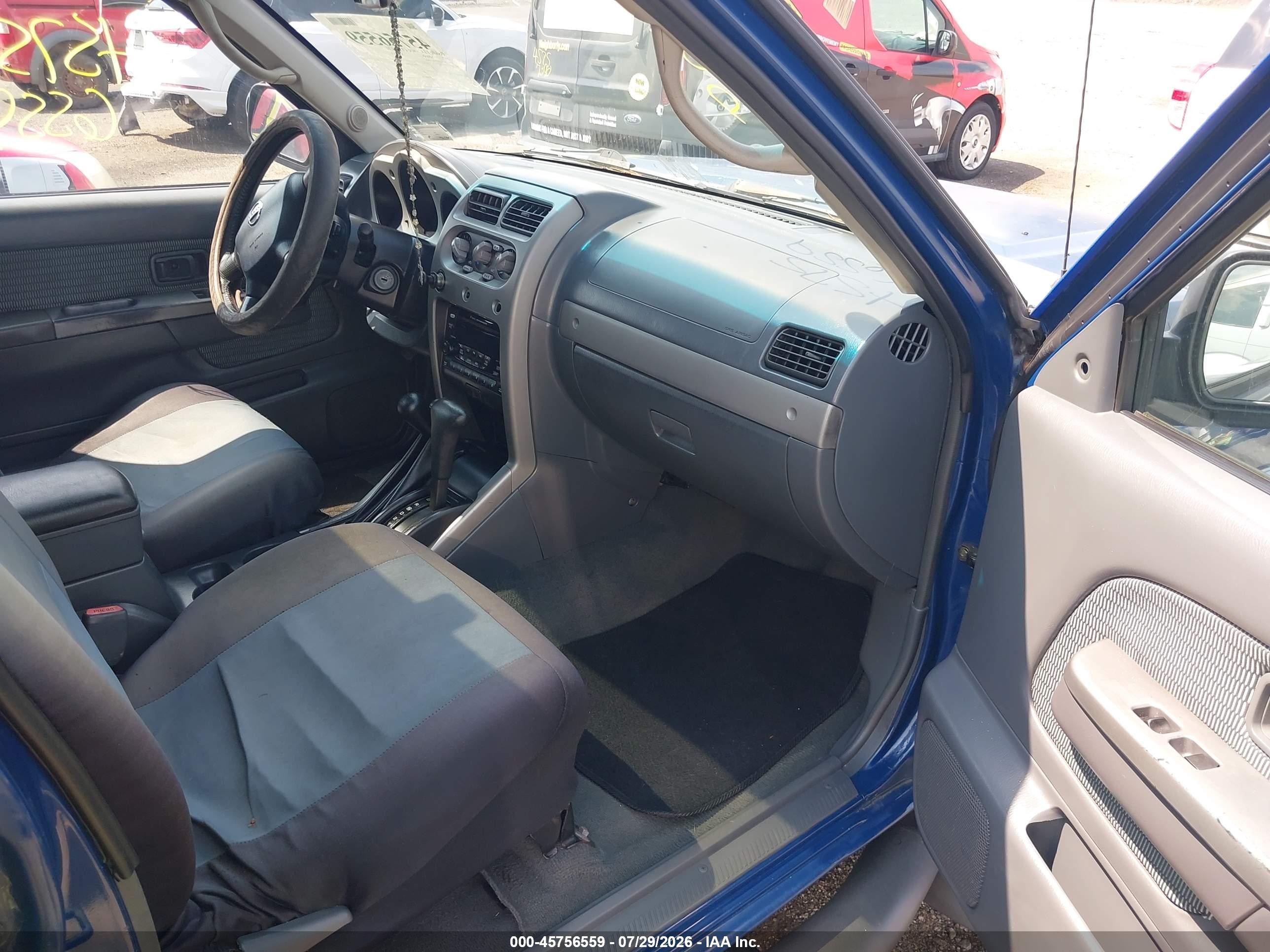 2002 Nissan Xterra Se Blue vin: 5N1ED28Y92C559804