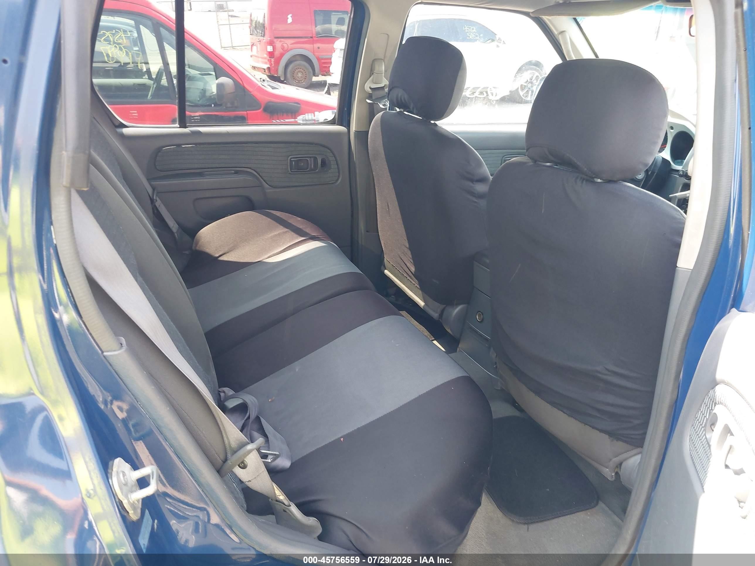 2002 Nissan Xterra Se Blue vin: 5N1ED28Y92C559804