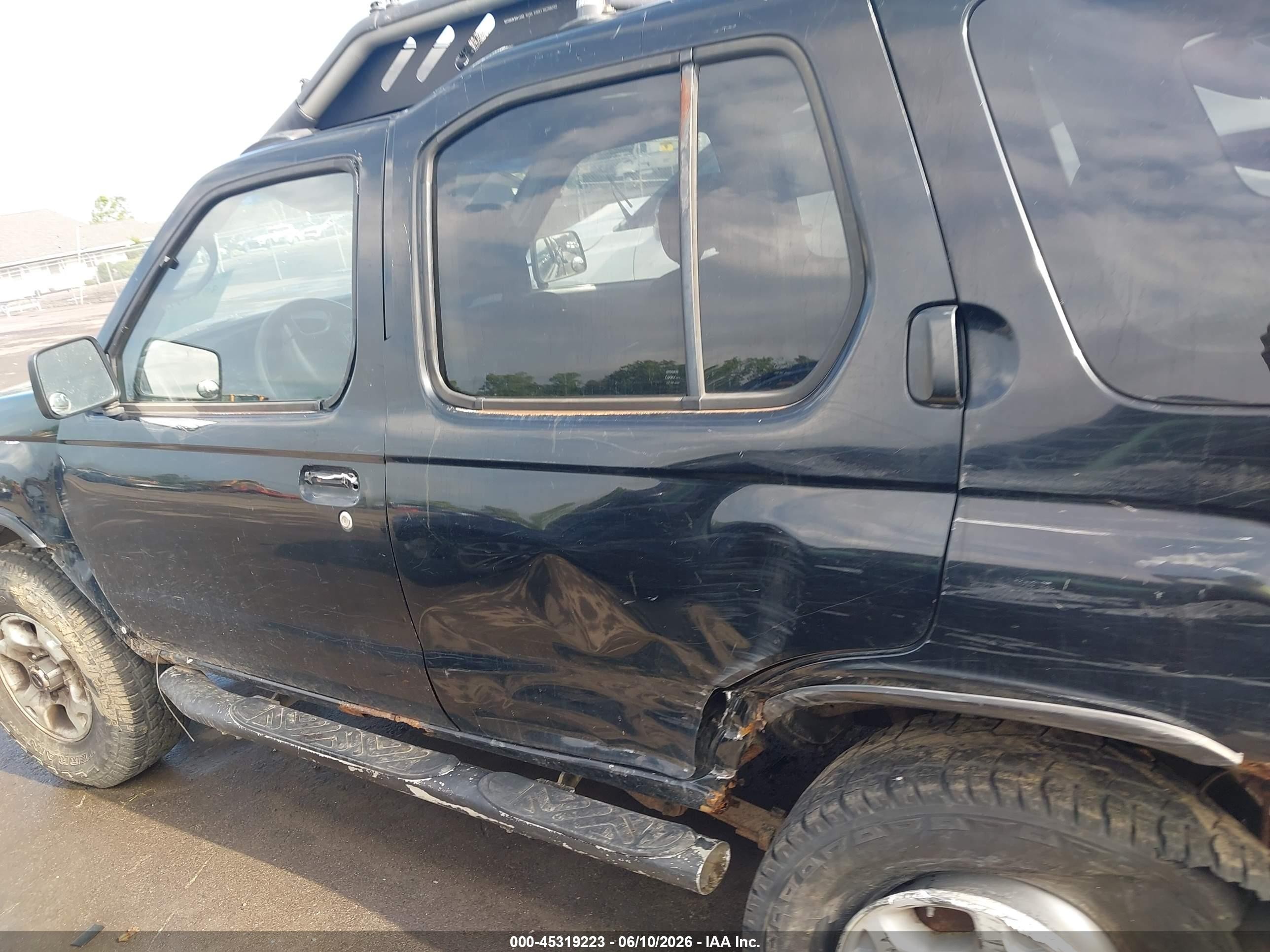2000 Nissan Xterra Se/xe Black vin: 5N1ED28Y9YC500695