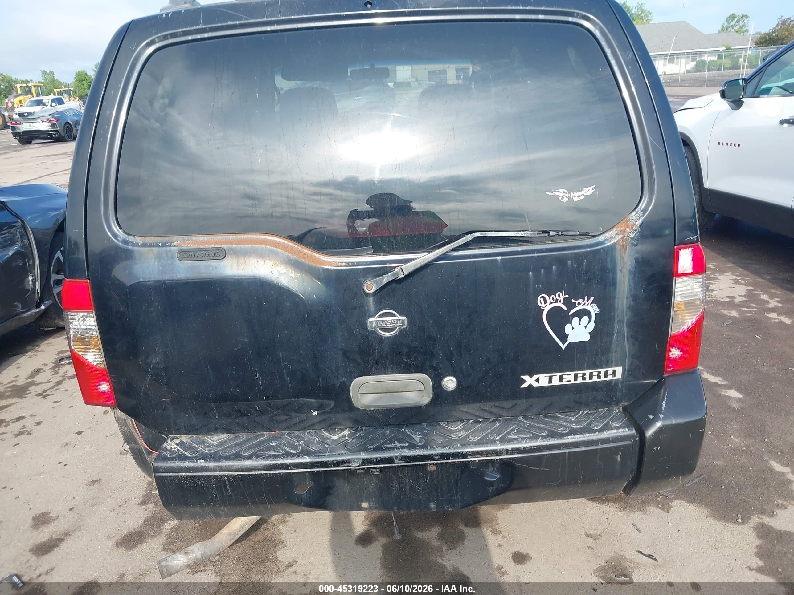 2000 Nissan Xterra Se/xe Black vin: 5N1ED28Y9YC500695