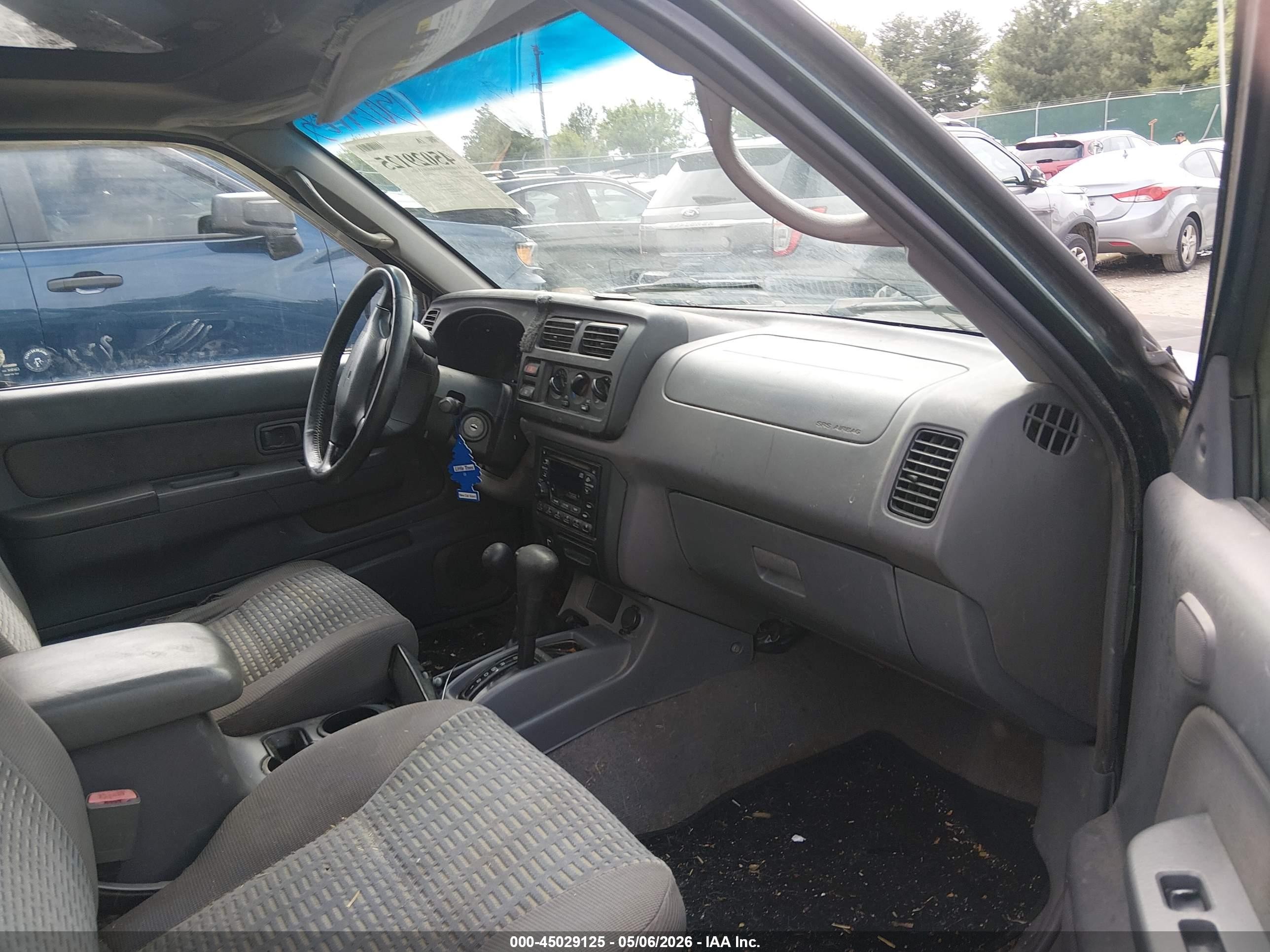 2000 Nissan Xterra Se/xe Green vin: 5N1ED28Y9YC529131