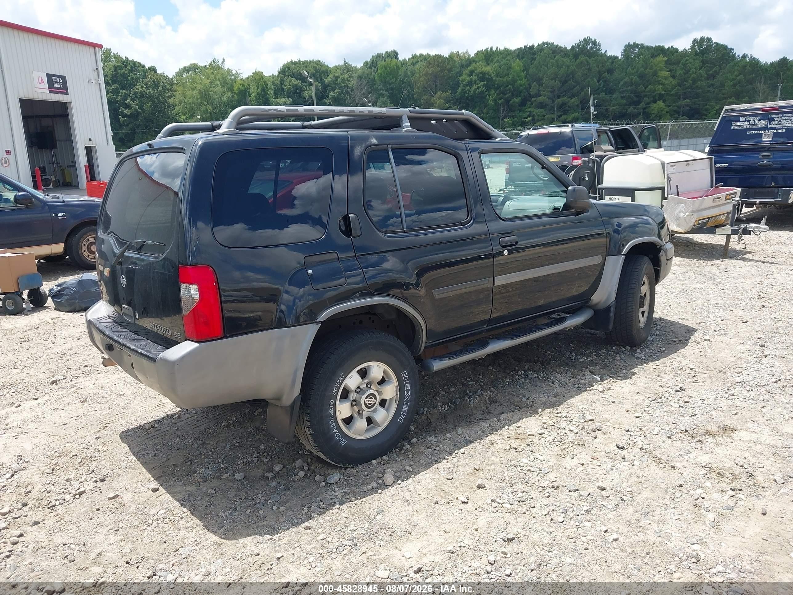 2000 Nissan Xterra Se/xe Black vin: 5N1ED28Y9YC583822