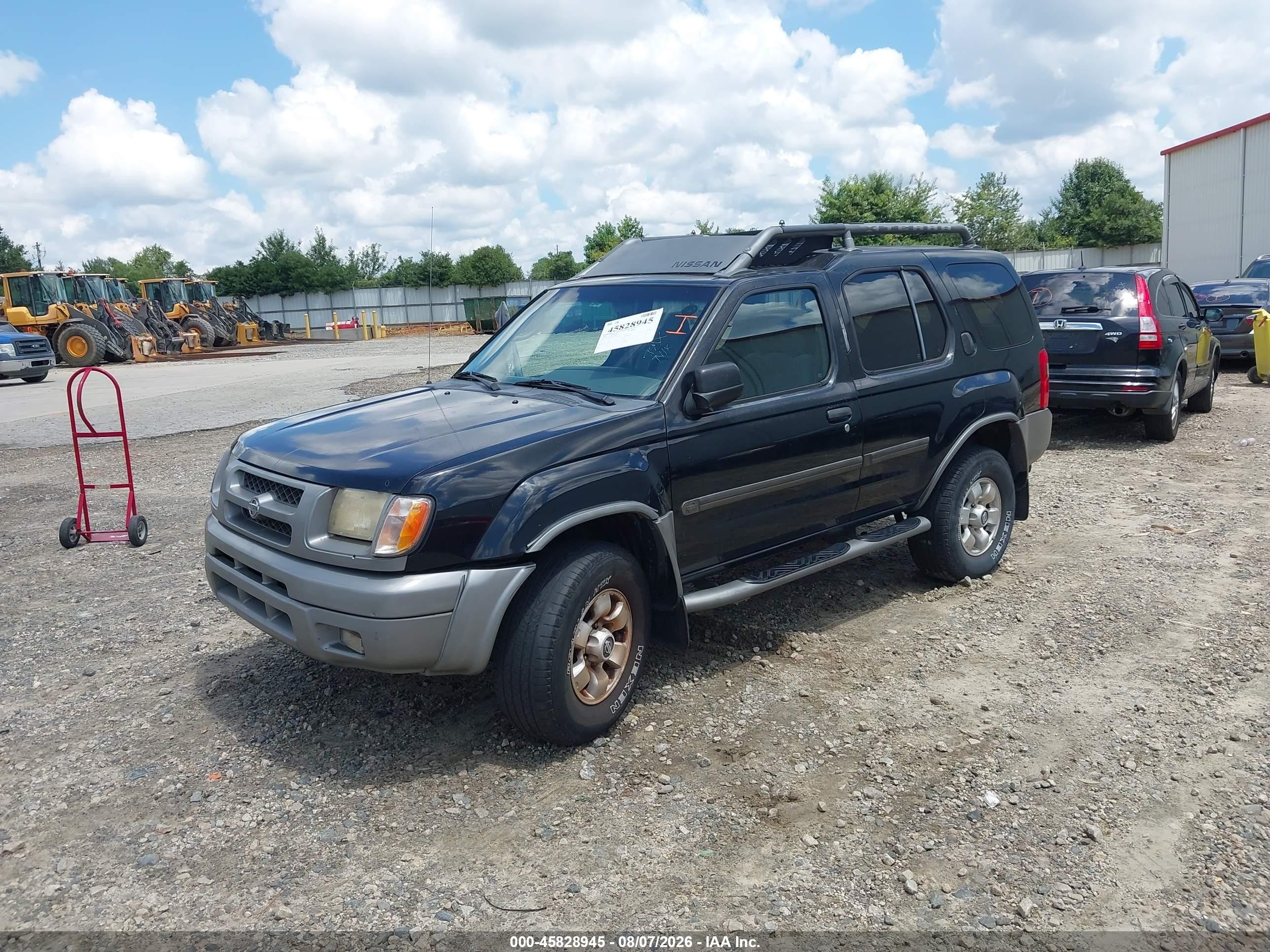 2000 Nissan Xterra Se/xe Black vin: 5N1ED28Y9YC583822