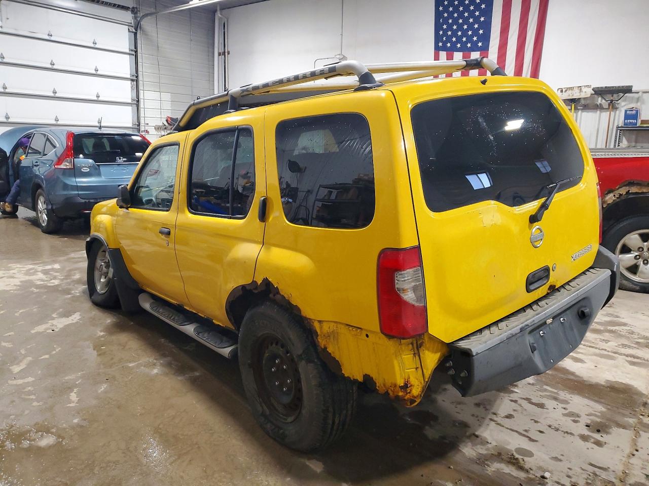 2002 Nissan Xterra Xe-v6 Yellow vin: 5N1ED28YX2C519893