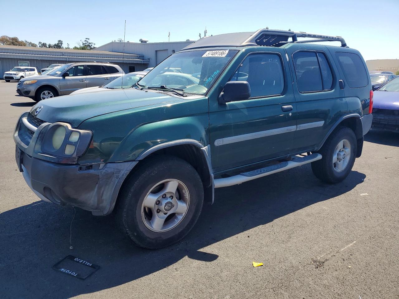 2002 Nissan Xterra Xe-v6 Green vin: 5N1ED28YX2C558810